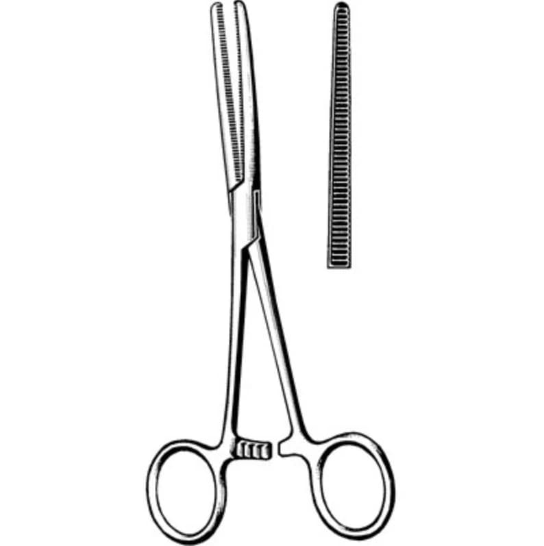 Sklar Instruments Rochester-Pean Hemostatic Forcep, Straight, 5-1/2" - Forcep Roch-Pean Straight - Image 1
