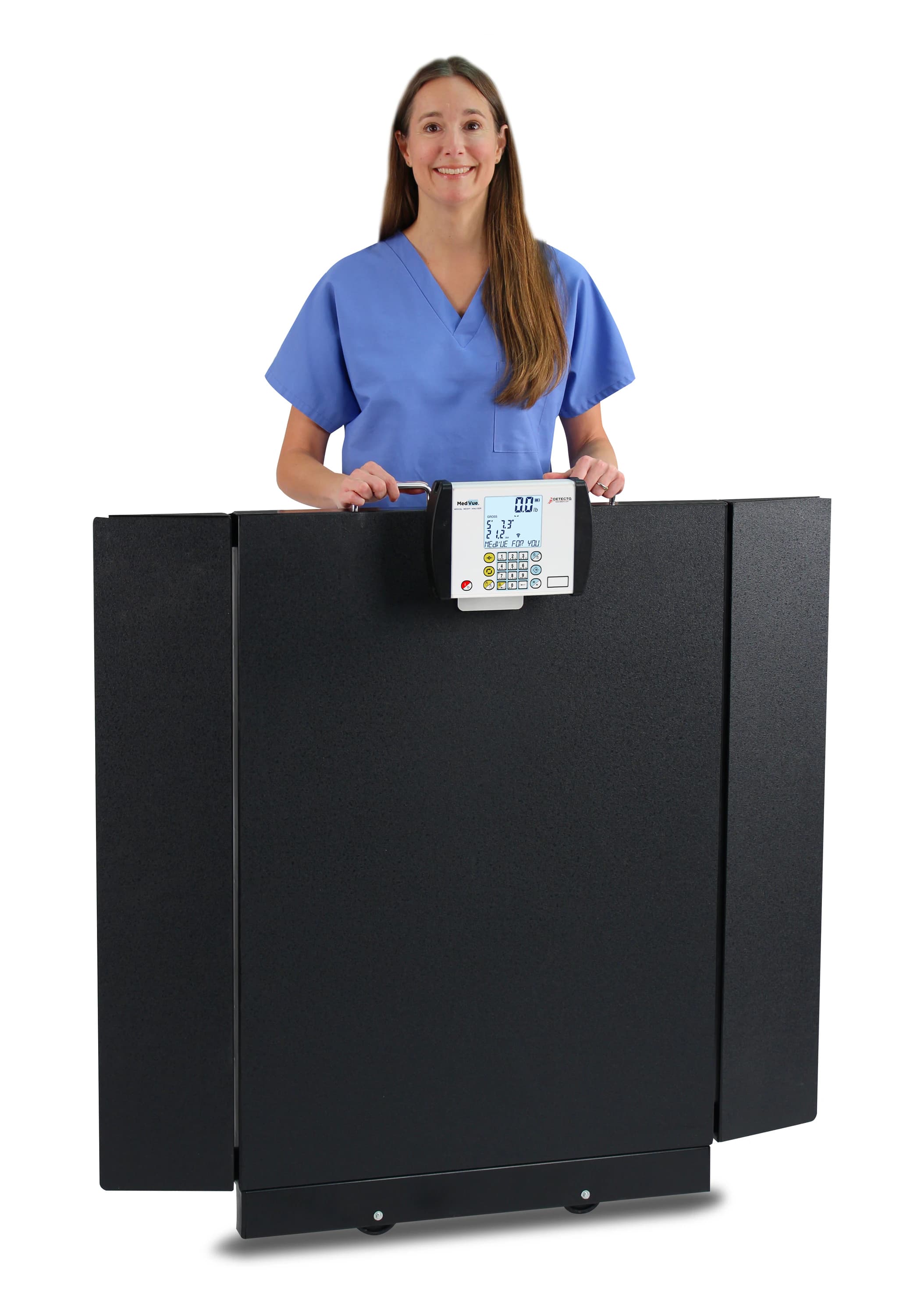 Detecto Wheelchair Scale, Digital, 1000 lb Capacity, 01KT0J078KKYS31E6PZ06JCABN thumbnail 5