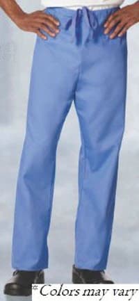 Fashion Poplin® Salmon Fashion Scrub Pants, Unisex X-Large, 65% Polyester/35% Cotton, Drawcord Closure, Right Hip Pocket, Latex-Free, Non-Sterile - Fashion Poplin® Salmon Fashion Scrub Pants Unisex X-Large Latex-Free Non-Fluid Resistant - Image 1