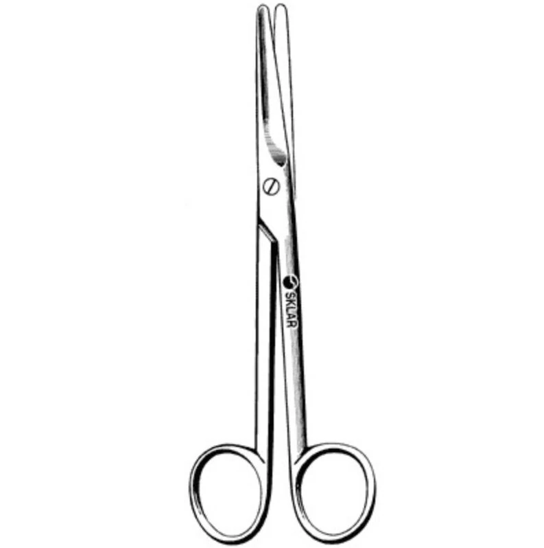 Sklar Mayo Dissecting Scissors, Straight, 5-1/2" (14 cm), Stainless Steel, Non-Sterile, Reusable - Scissor Mayo Dissect Straight - Image 1