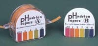 Hydrion pH Test Strips, 1-11 Range with Color Chart, Double-Roll Dispenser, Each thumbnail 2
