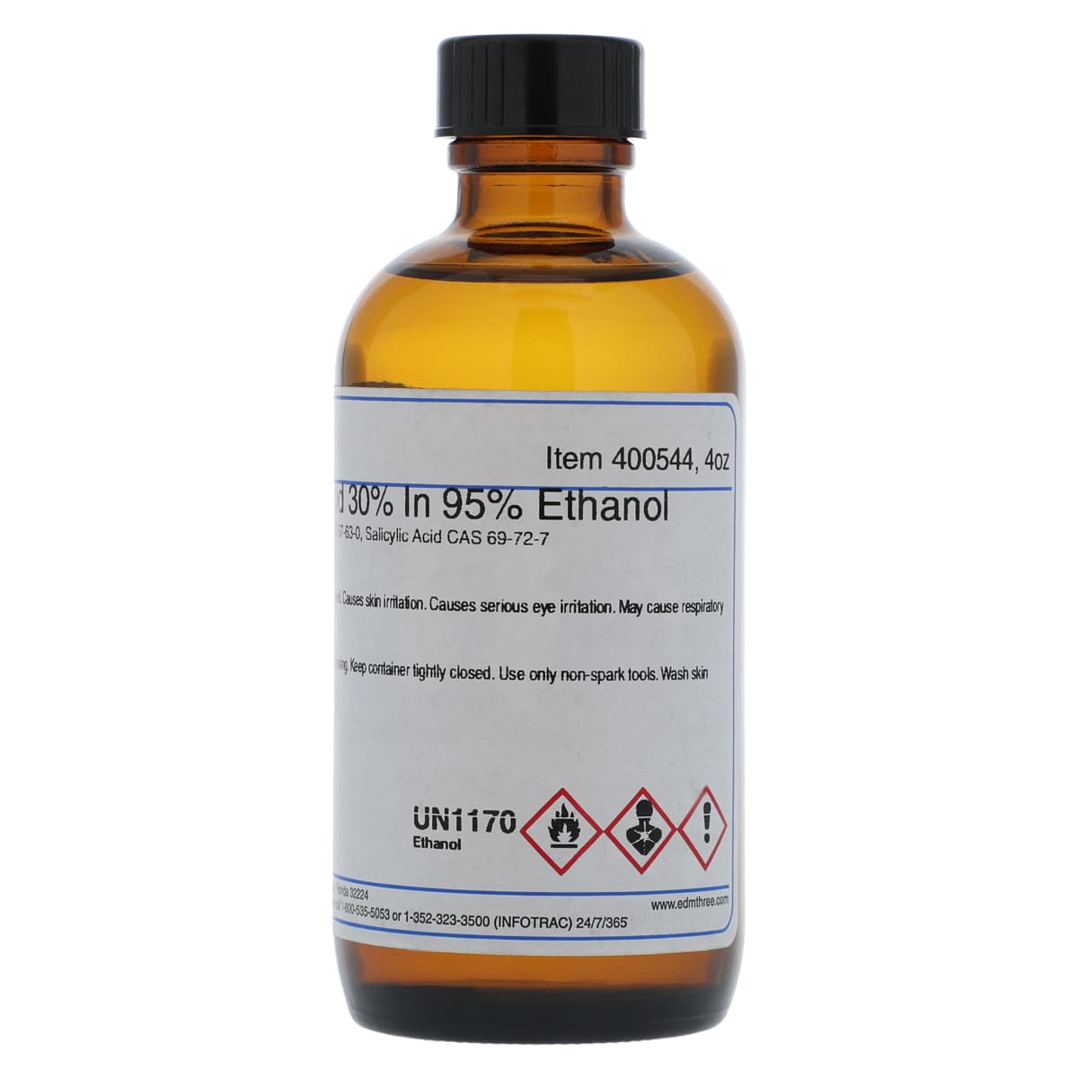 Salicylic Acid Reagent 30% Solution, 4 oz Bottle thumbnail 2