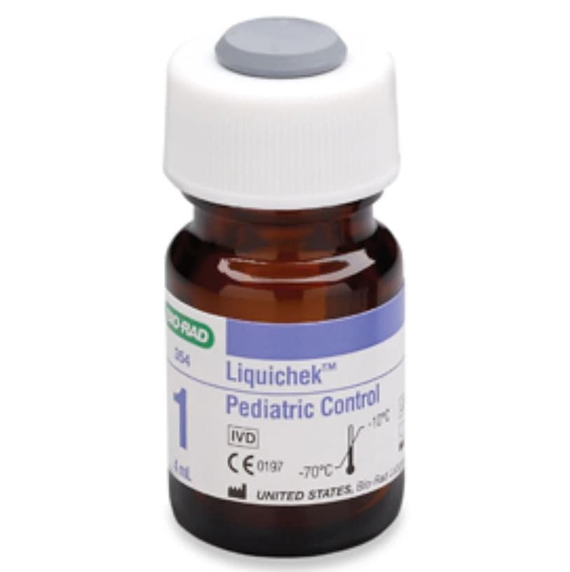 Liquichek Pediatric Control Level 1, 6 x 4 mL - Liquichek Pediatric Control - Image 1