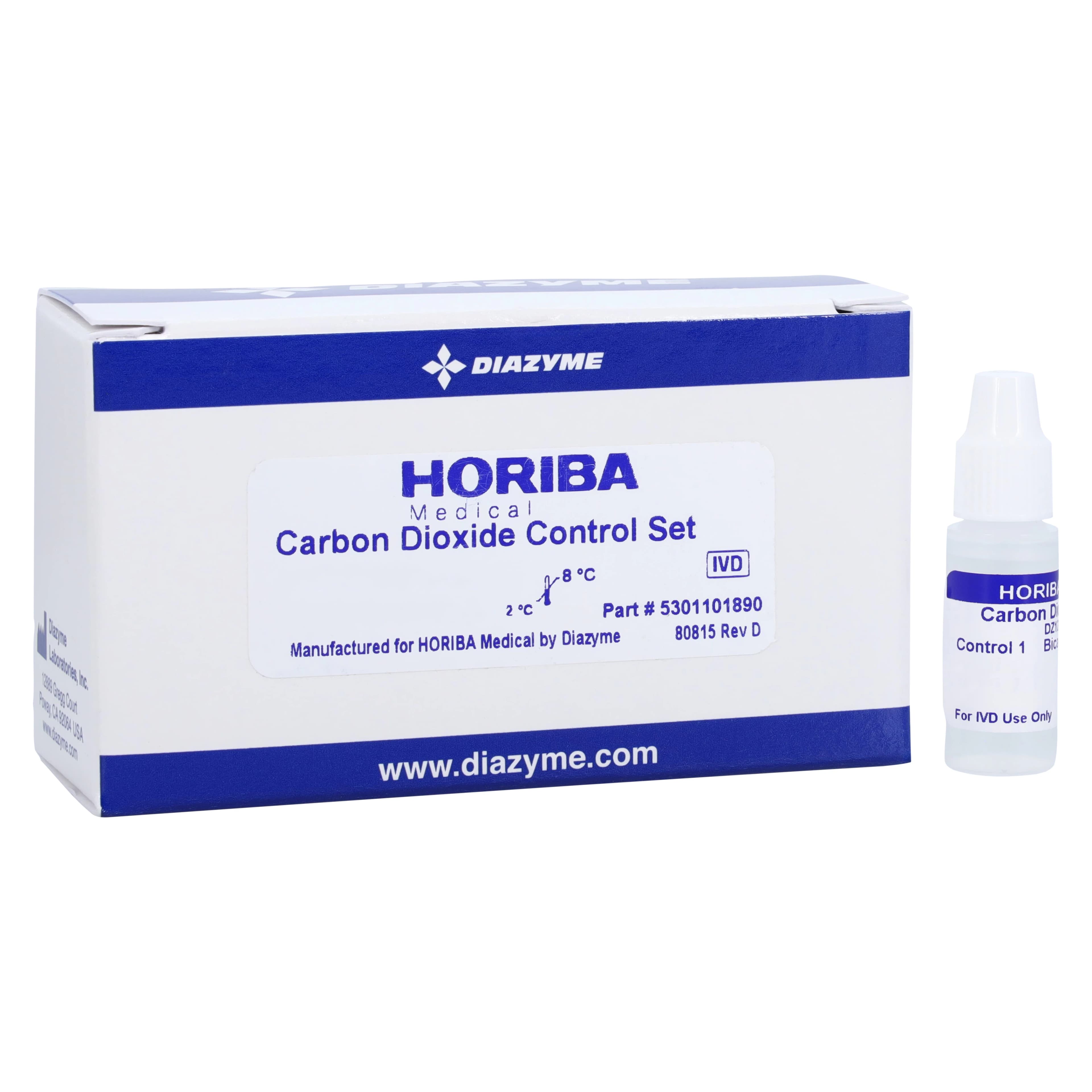 ABX Pentra Carbon Dioxide Level 1-2 Control, 8 x 3 mL, Ready-to-Use, for General Chemistry, 8/Box thumbnail 2