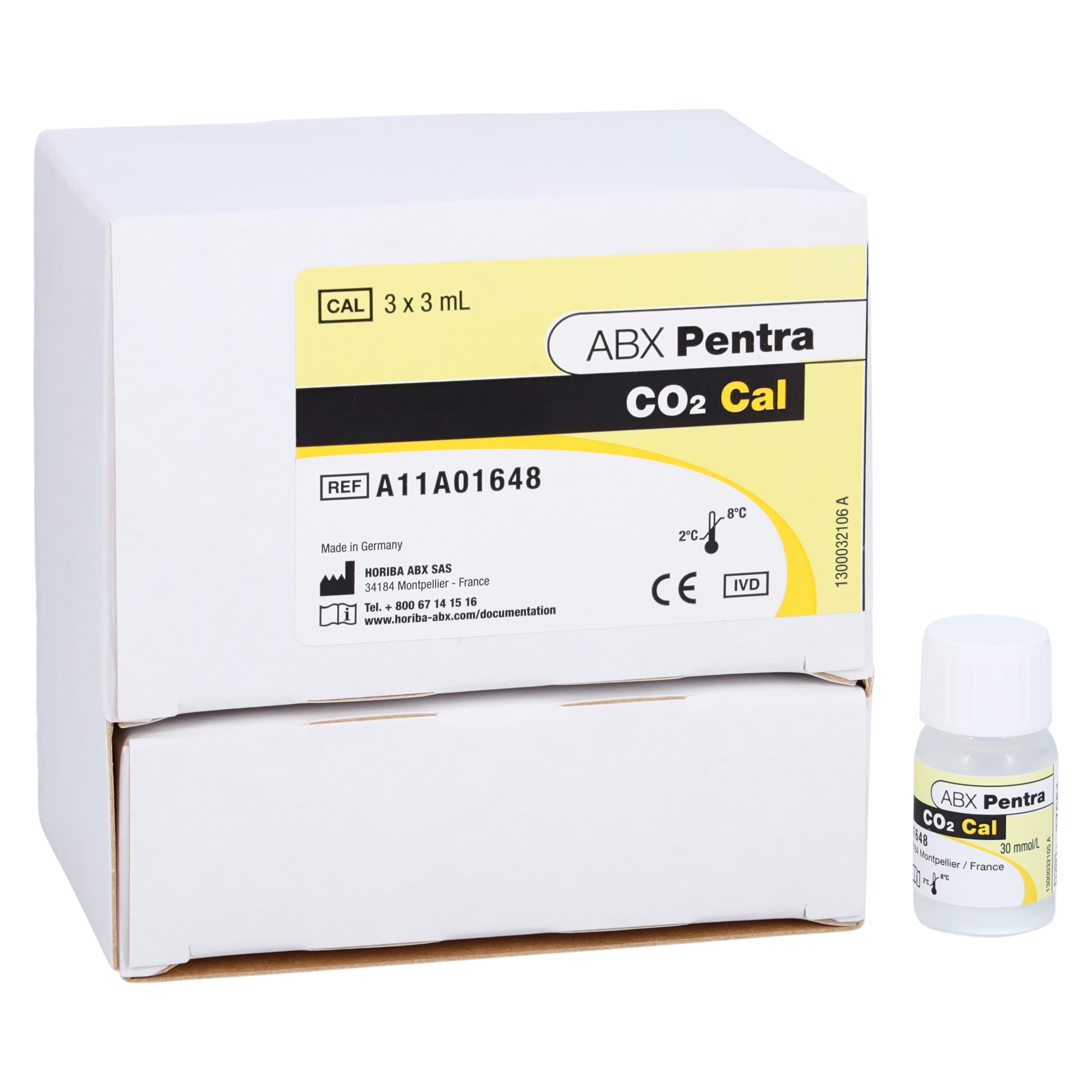 Horiba Medical CO2 Calibrator Cassette, Pentra C400/C200, 3x3mL RTU thumbnail 2