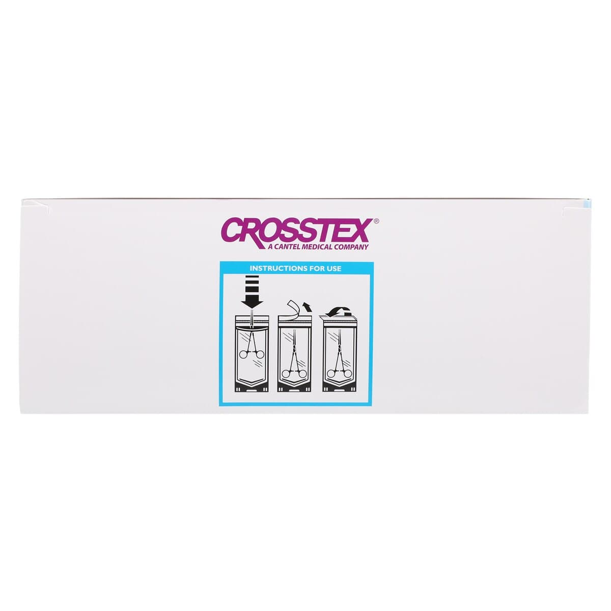 Crosstex Sure-Check Self-Seal Sterilization Pouches, 7.5" x 13", 200/Box, SCL2 thumbnail 4