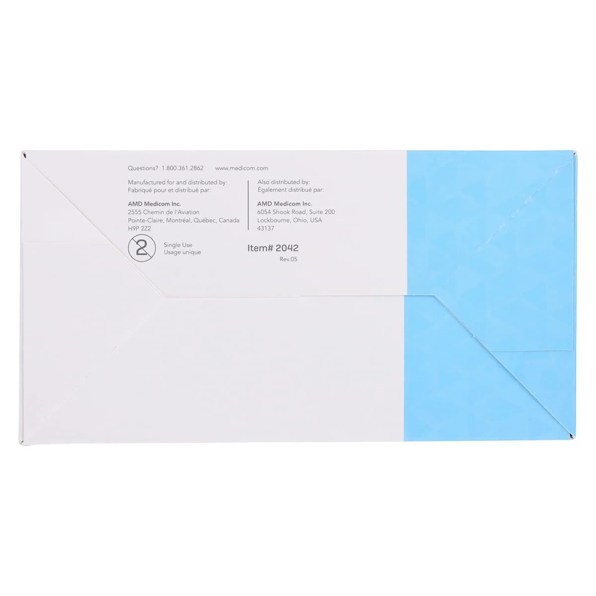SafeMask Premier Elite Procedure Face Mask, ASTM Level 3, Blue, Ear Loop, 50/Box, 2042 thumbnail 10