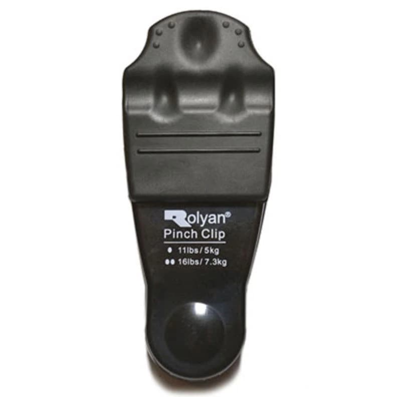 CanDo Pinch Exerciser, X-Heavy, Black, 8 lb Resistance - Pinch Exerciser Black - Image 1