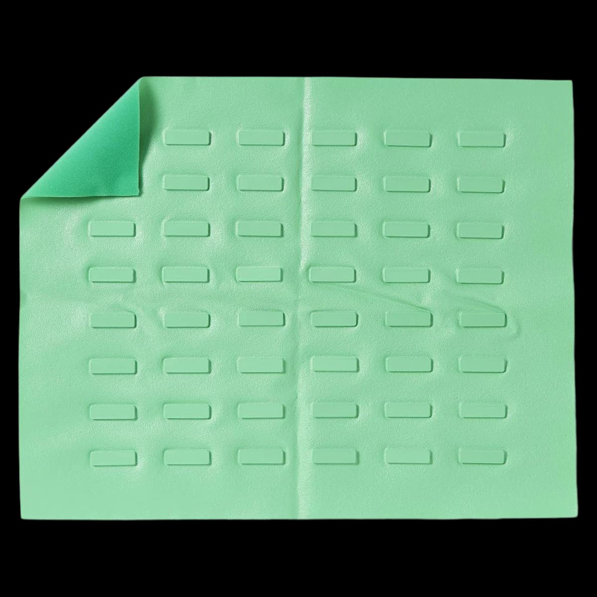 Medline Sterile Instrument Drape with Magnetic Dispenser, 16" x 2", Green - Instrument Drape Magnetic Disp - Image 1