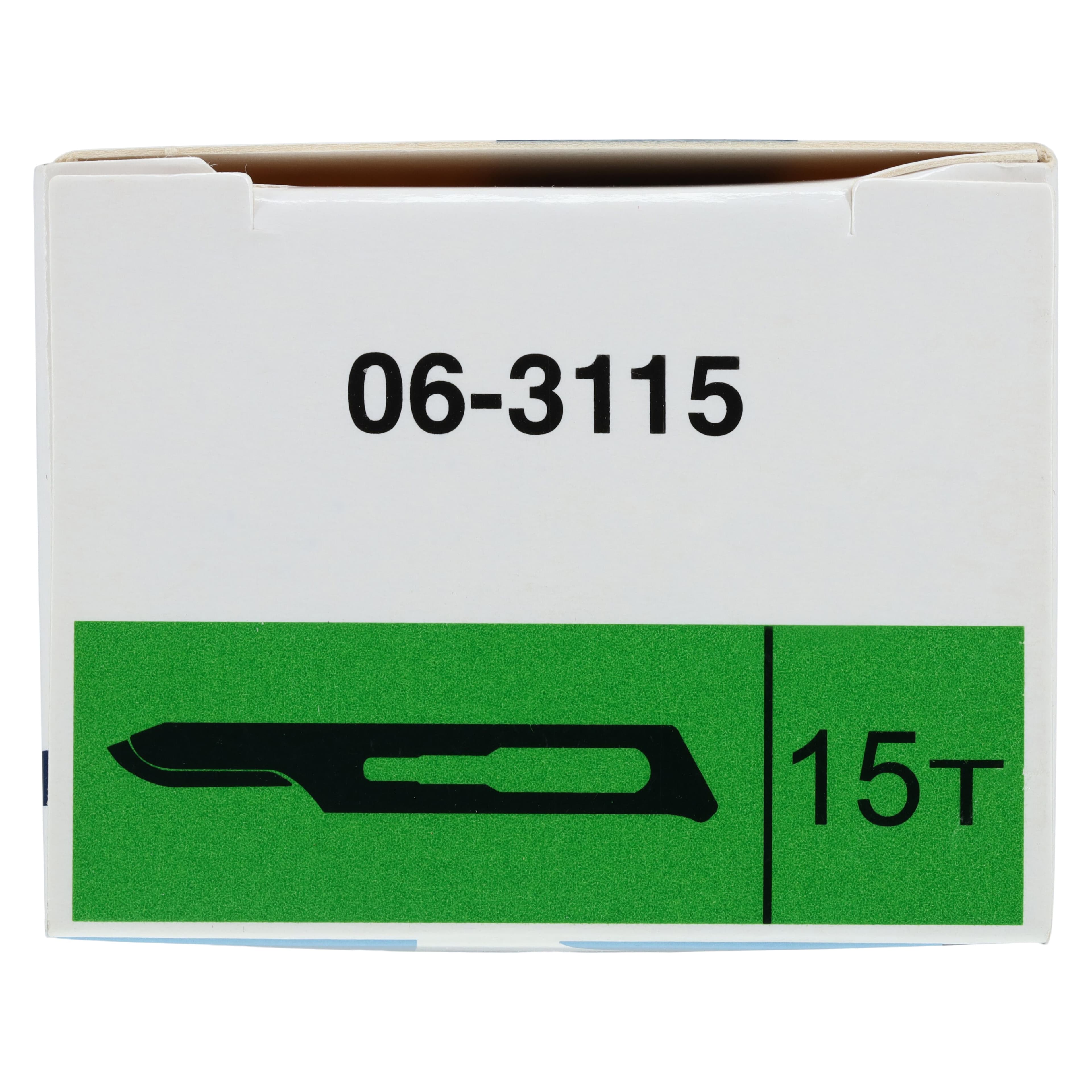 Sklar Instruments Disposable Safety Surgical Scalpel Blade #15, Stainless Steel, Sterile, 01KEZKNV14KA96MTK8YRAYSKR6 thumbnail 4