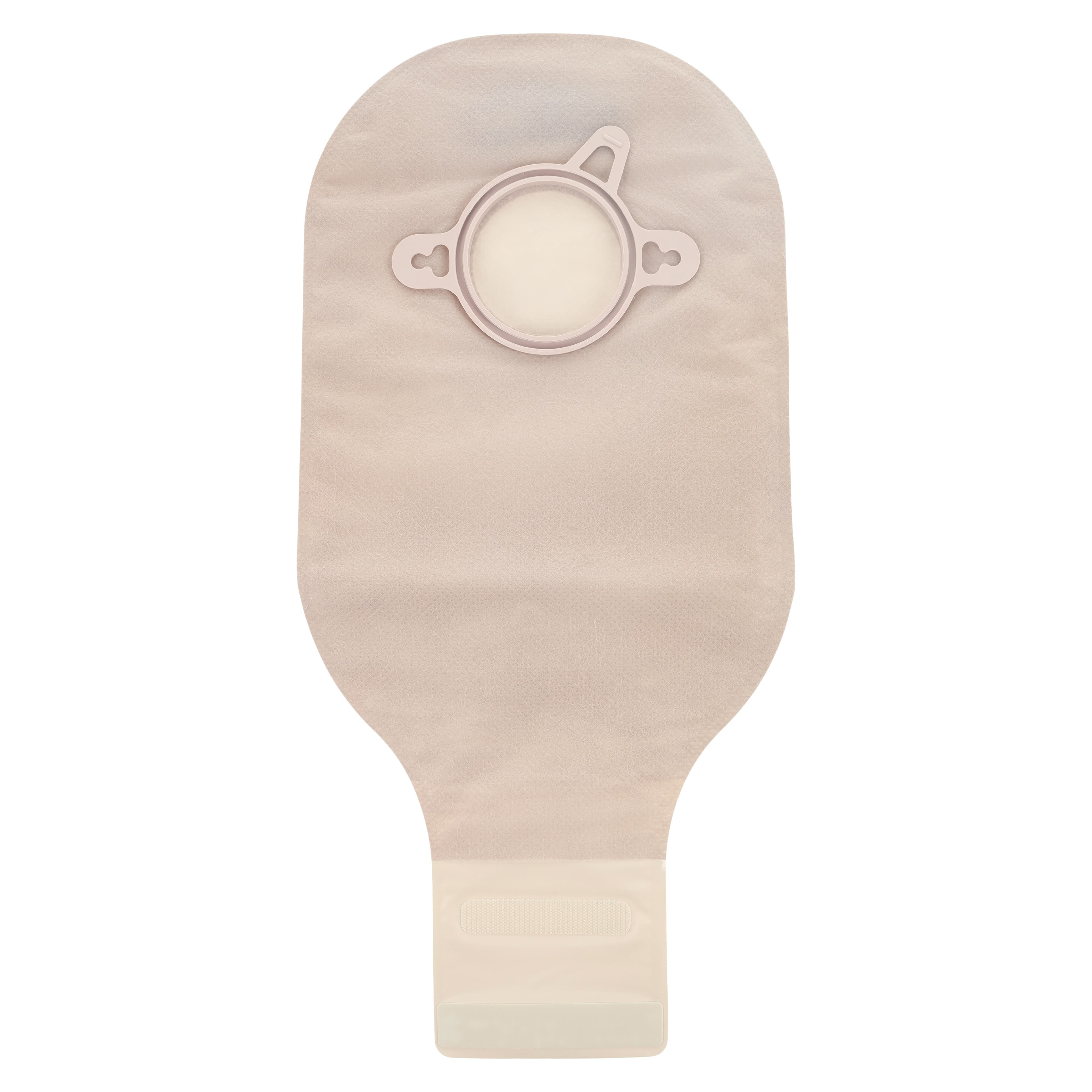 Hollister New Image 2-Piece 12" Ostomy Pouch, Beige/Green, 1-3/4" Flange thumbnail 3