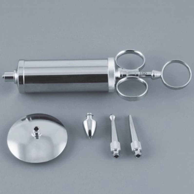 Sklar Ear Pomeroy Syringe, Chrome Plated, Large (LL) - Syringe Ear Pomeroy LL - Image 1