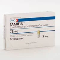 Tamiflu (Oseltamivir Phosphate) Capsules 45 mg, Blister Pack of 10, Rx Only - Tamiflu Caps Seas Flu Non/Ret - Image 1