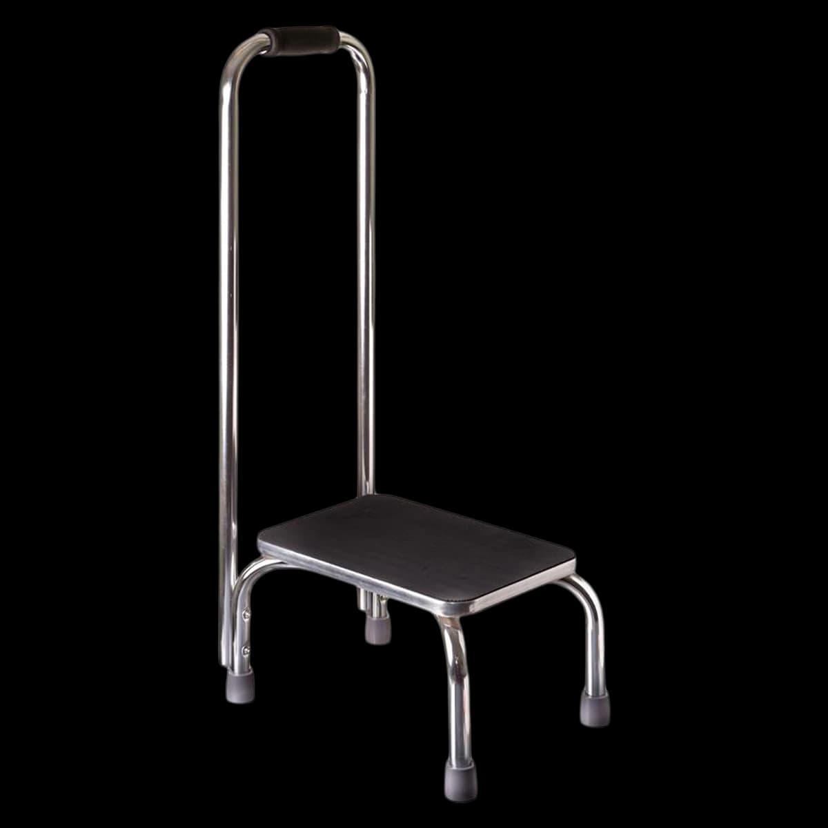 DMS Holdings Foot Stool with Handle, 4-Leg Design - Foot Stool w/Handle - Image 1