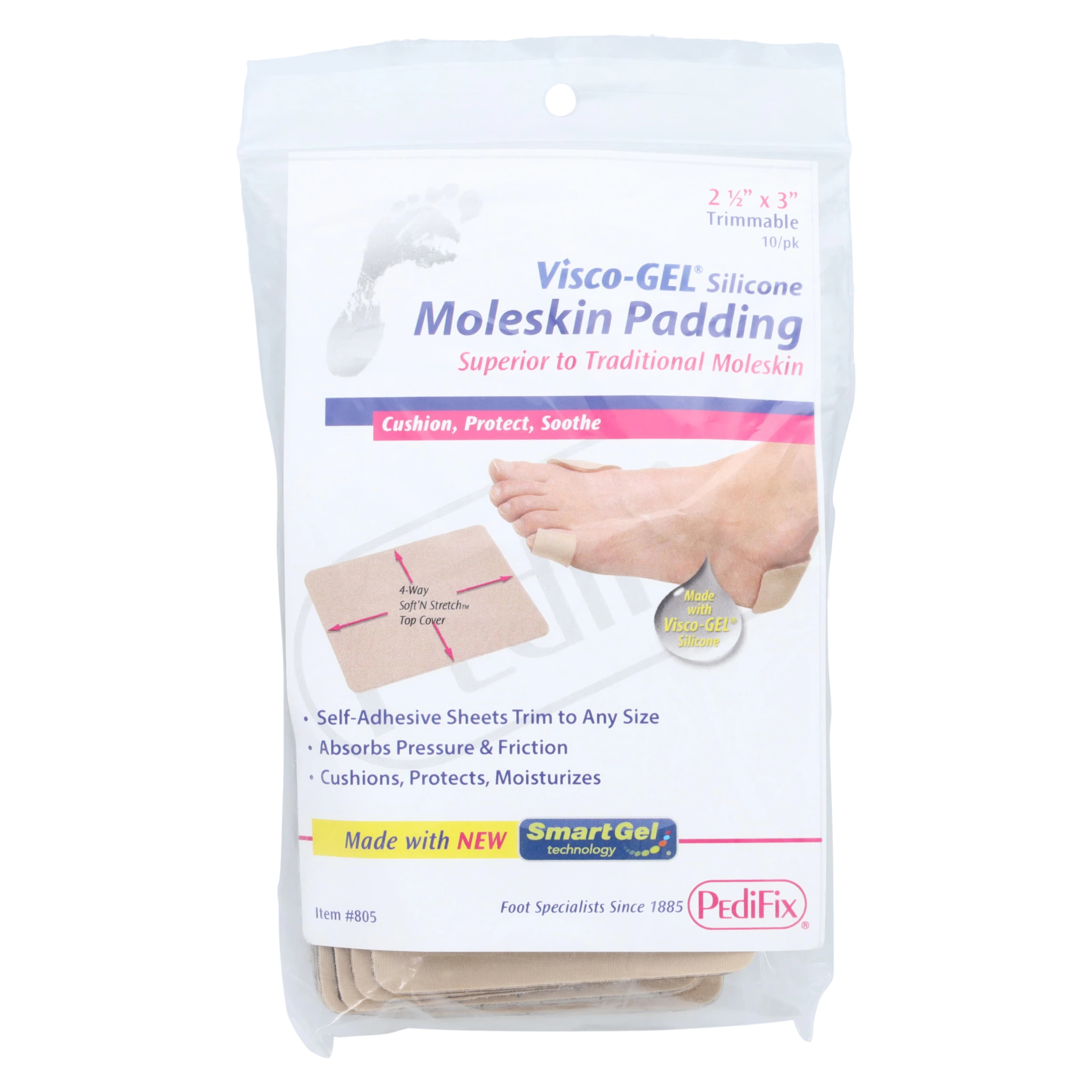 Pedifix Visco-Gel Moleskin Sheeting, 2.5" x 3" thumbnail 3