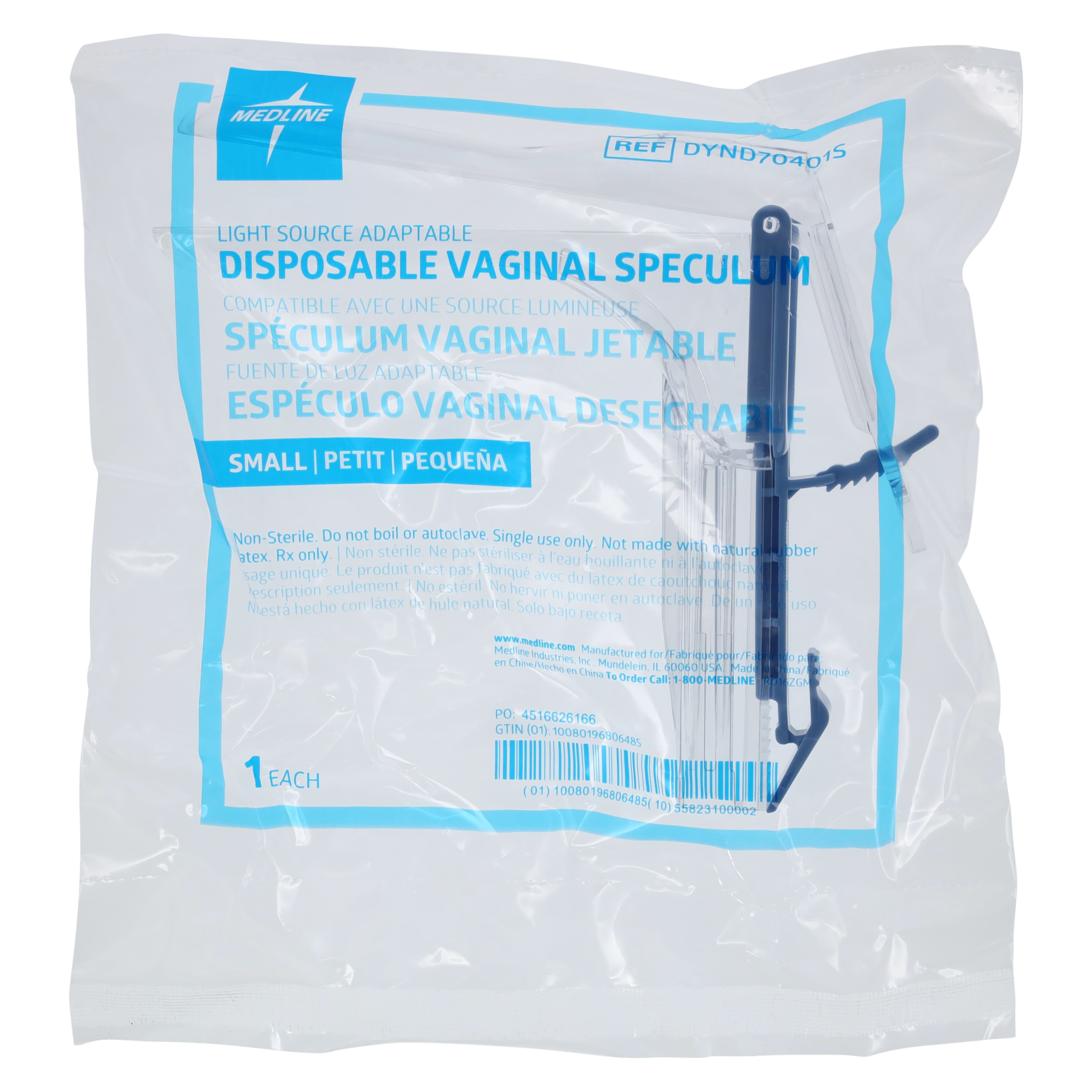Medline Vaginal Speculum Light Source Adapter, Small, 100/Case thumbnail 2