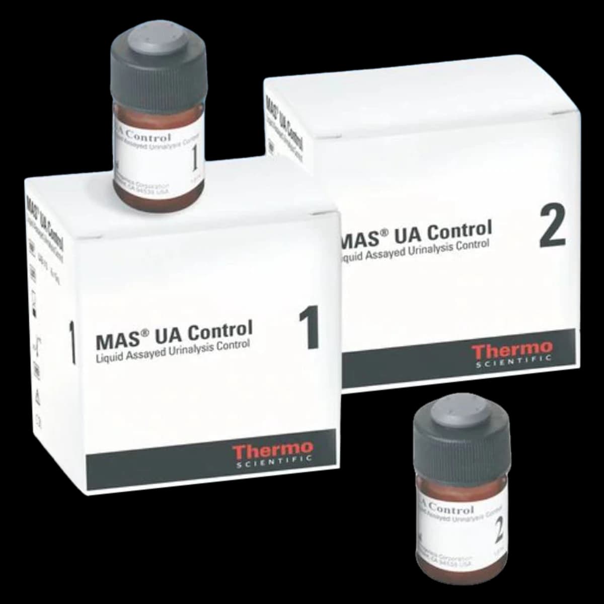 MAS Multi-Analyte Level 2 Abnormal Control, 4 x 60 mL, 4/Package - MAS UA Control Level II - Image 1
