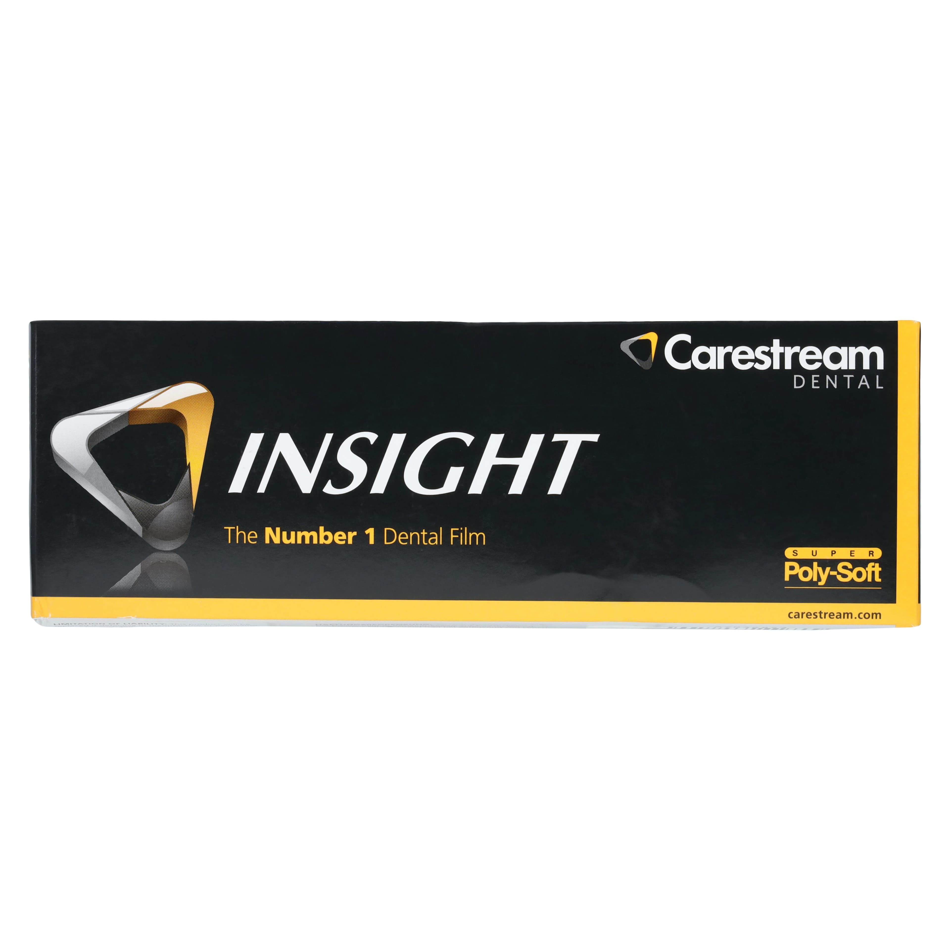 Carestream Health INSIGHT Dental X-Ray Film, Size 2, Double Film with ClinAsept Barrier, IP-22C, 100/Box, 1560390 thumbnail 2