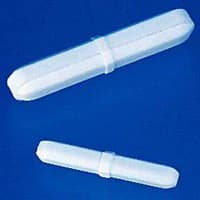 Fisherbrand Magnetic Stir Bar, White, 0.31 x 0.5 in, Each - Stir Bar Magnetic .31x.5" - Image 1