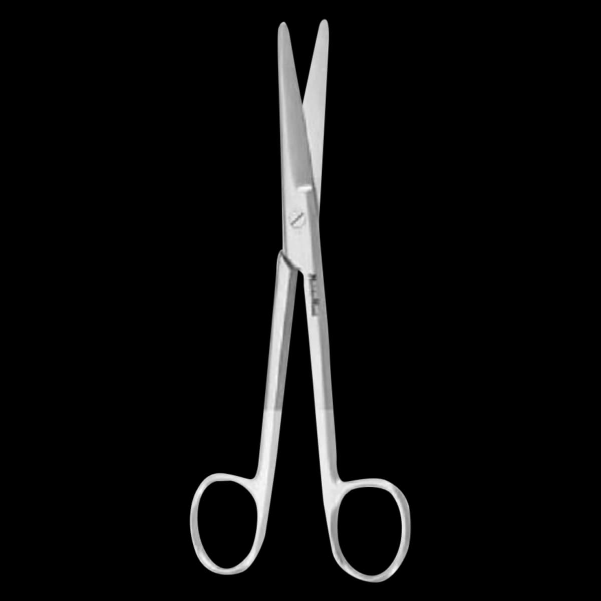 Meister-Hand Mayo Scissors, Straight, 9", Tungsten Carbide, Each - Scissors Mayo Dissecting Str - Image 1