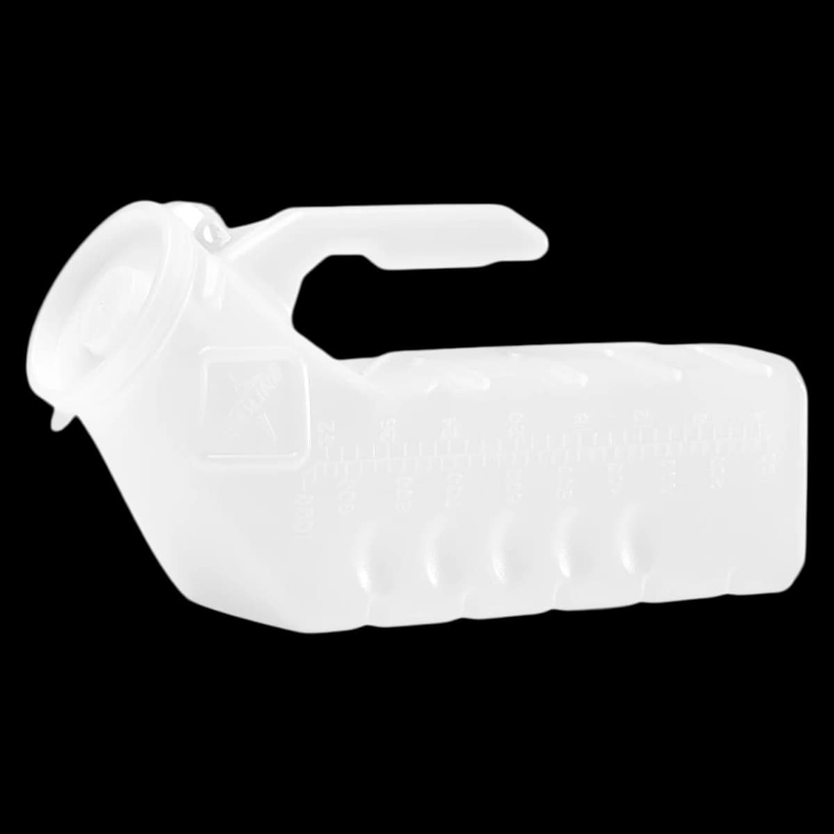 Medline Patient Urinal, Reusable, Translucent, 32 oz - Urinal Patient Pls 32Oz Tran - Image 1