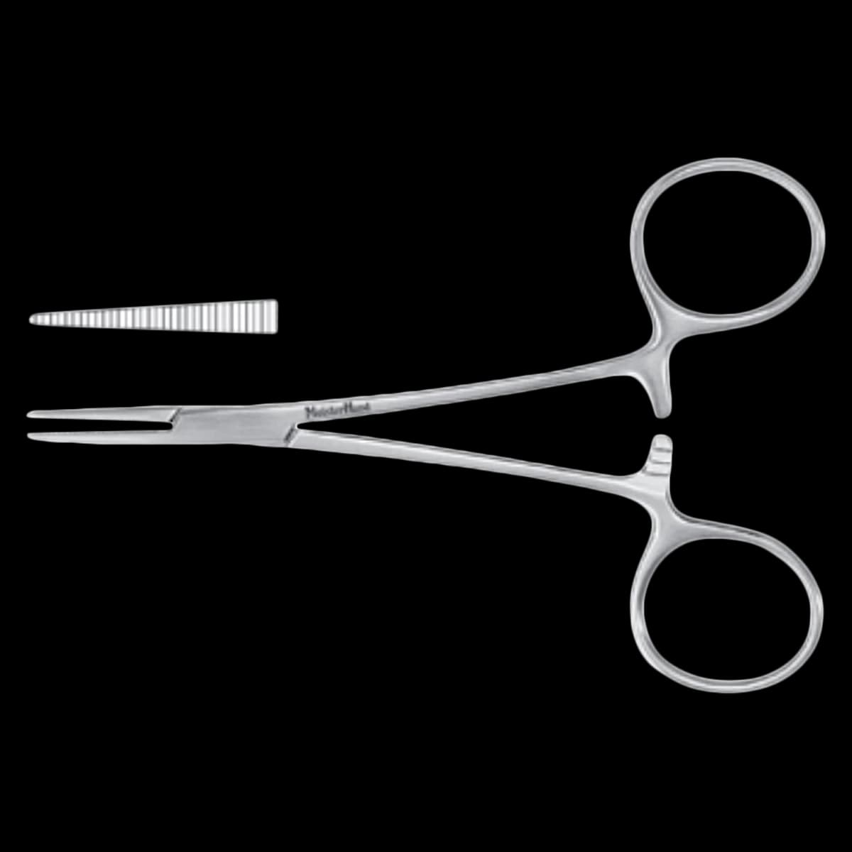 Meister-Hand Halsted Mosquito Hemostatic Forceps, Straight, 5" - Forcep Halsted Mosq 5" - Image 1