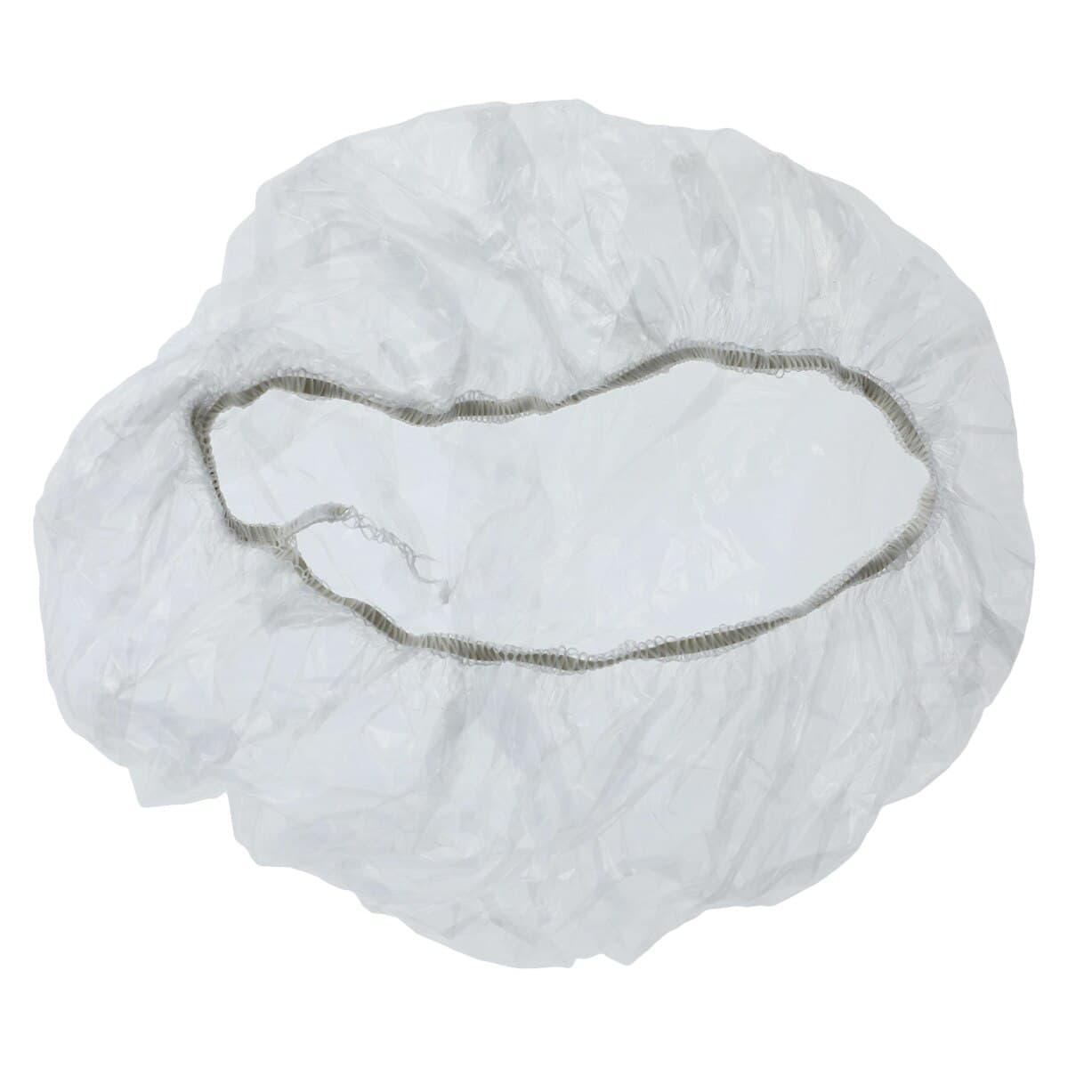 Medline Shower Cap Plastic Single Use, Disposable, Latex-Free, Clear, 500/Case thumbnail 2