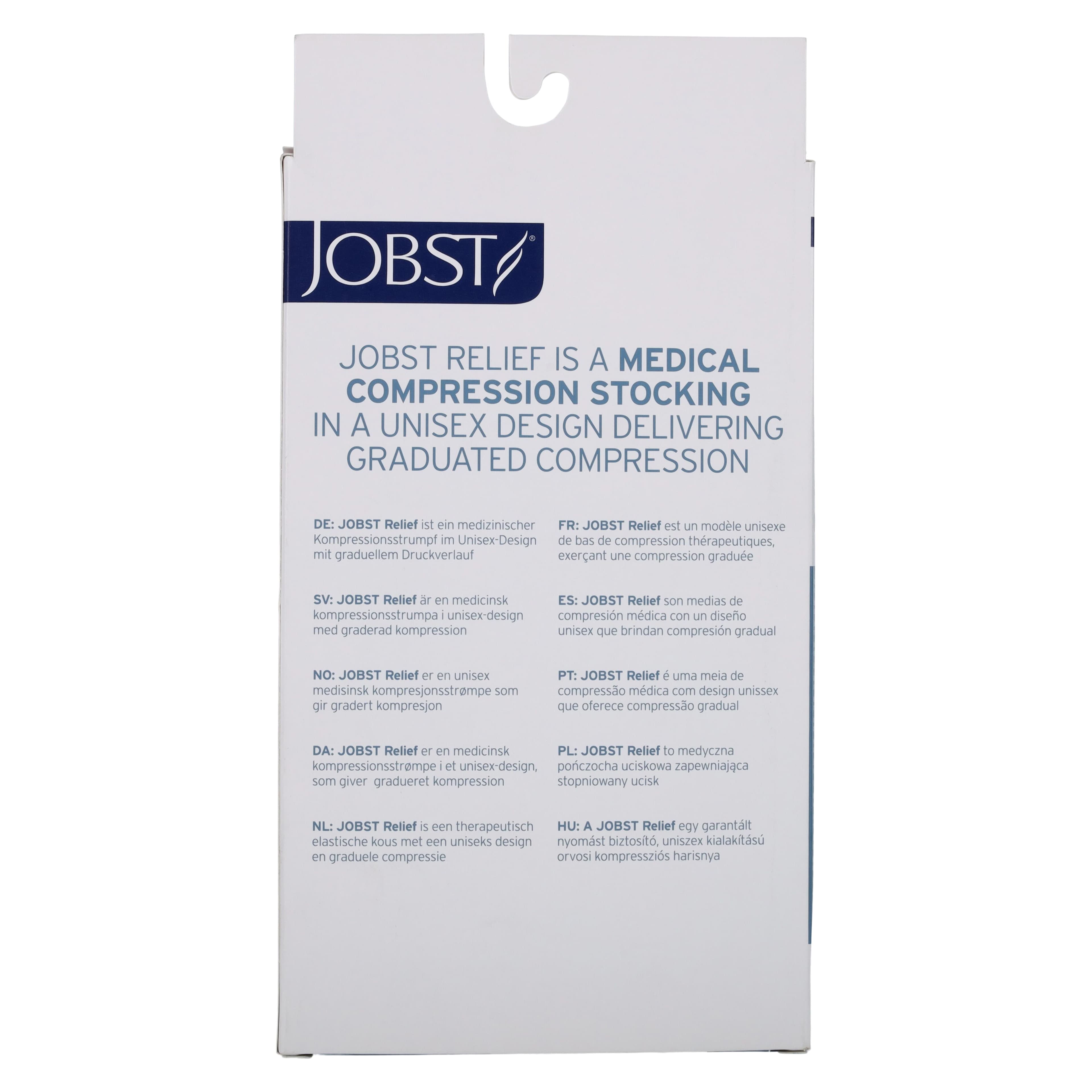 BSN Medical Relief Compression Stocking, Knee High, Closed Toe, 15-20 mmHg, Medium, Beige thumbnail 3