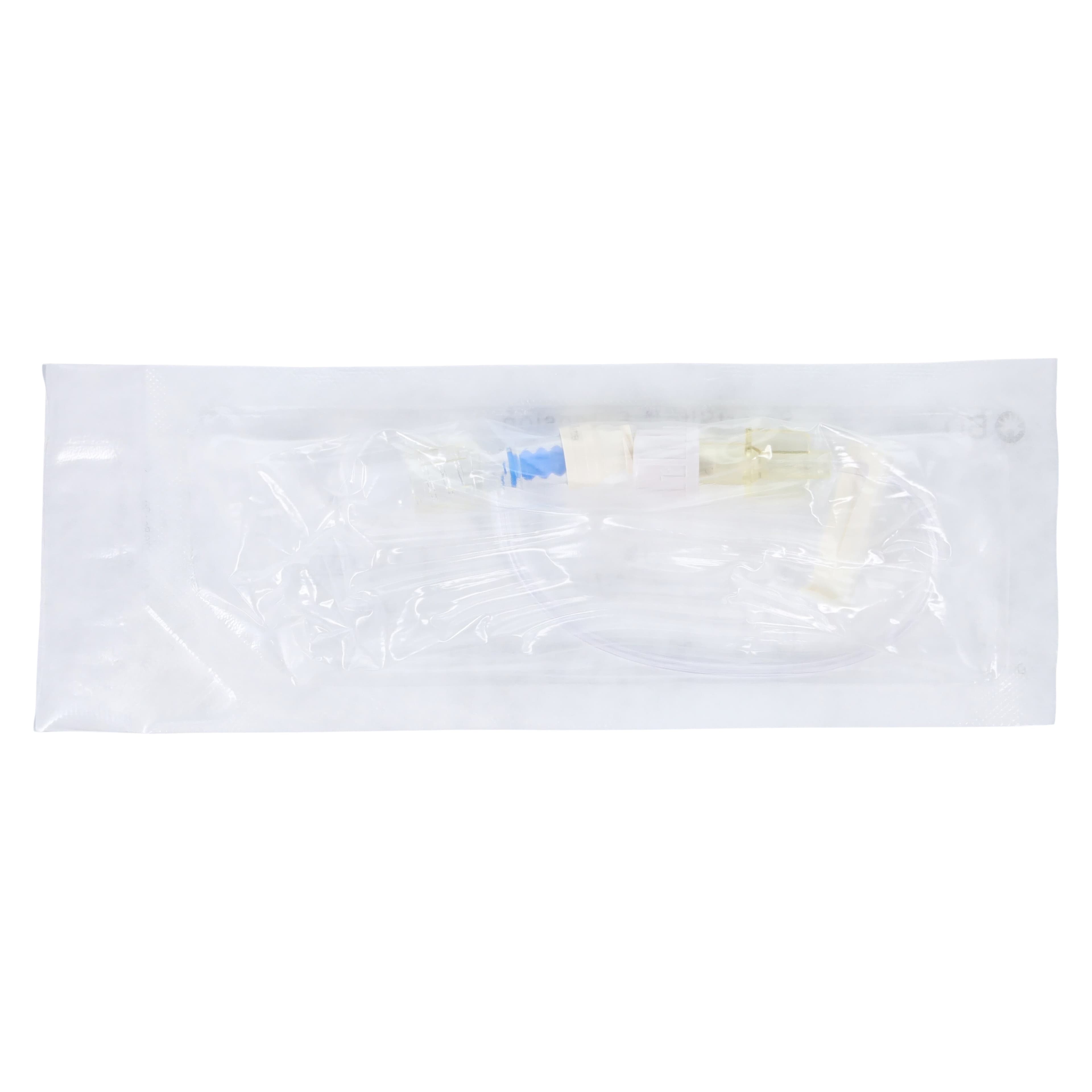SmartSite Needleless IV Extension Set, 6" Small Bore, T-Connector with Spin Male Luer Lock Hub, Slide Clamp, 100/Case thumbnail 3