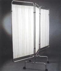 Winco Privacy Screen, 3 Panel with Casters - Screen 3 Panel W/Casters - Image 1