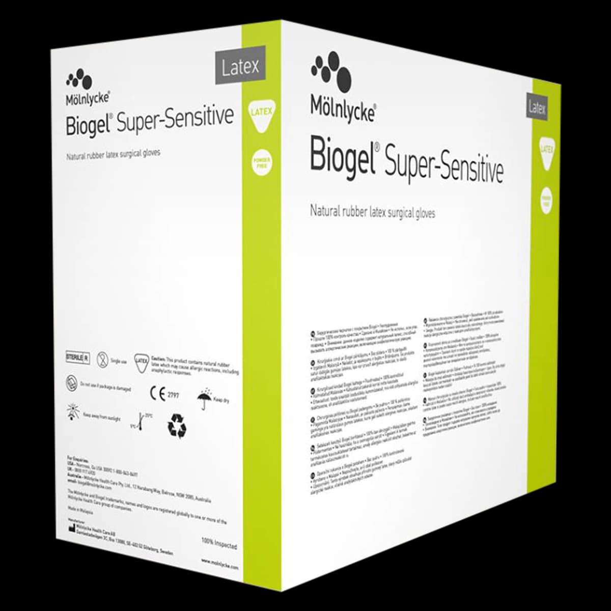 Biogel Super-Sensitive PF Latex Surgical Gloves, Size 8.5 - SuperSensitive PF Ltx ST Glove - Image 1