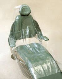 Plasdent Full Chair Cover, X-Large, 44" x 74", Clear, 100/Box, PS110 thumbnail 2