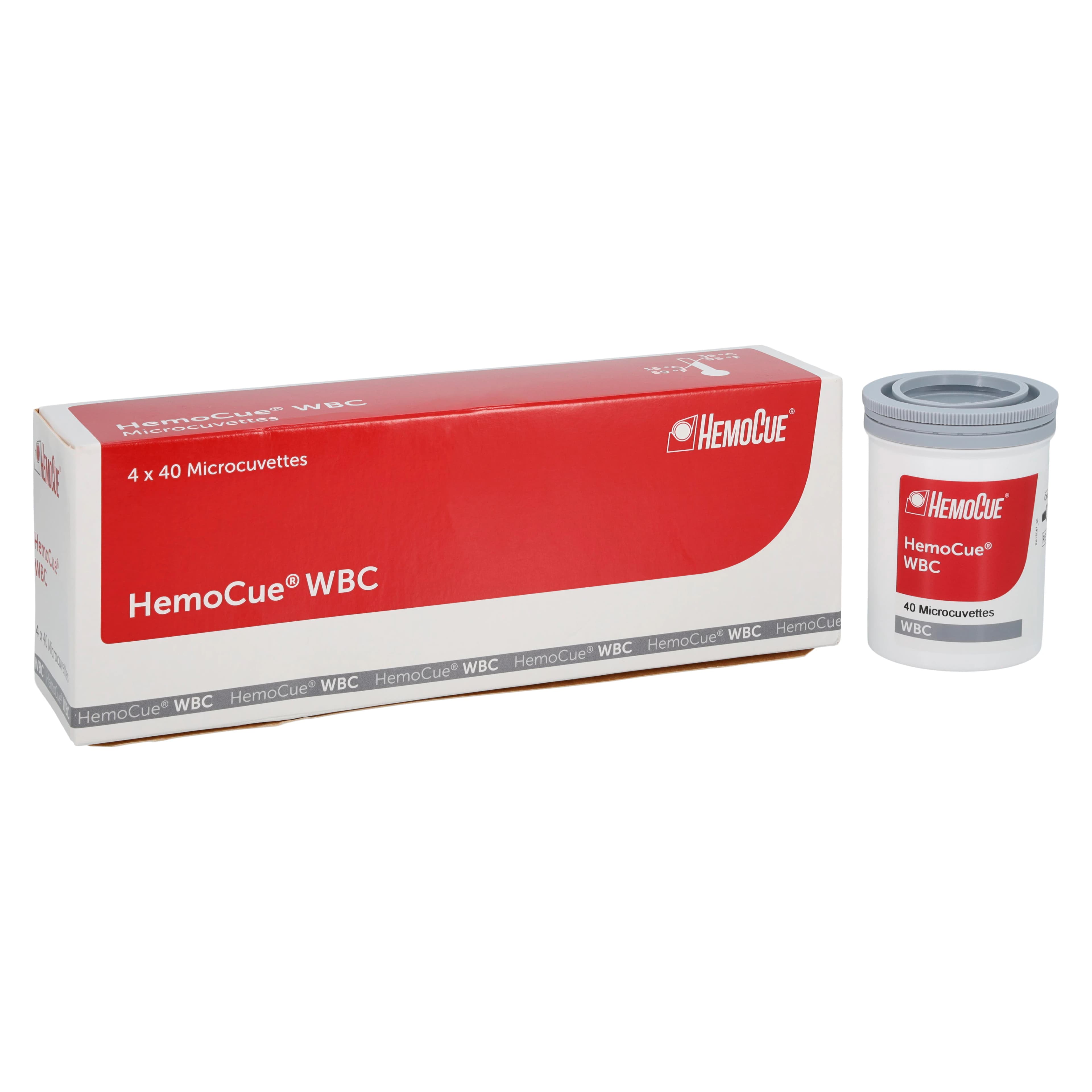 HemoCue WBC Microcuvettes, 160/Box - HemoCue WBC Microcuvettes - Image 1