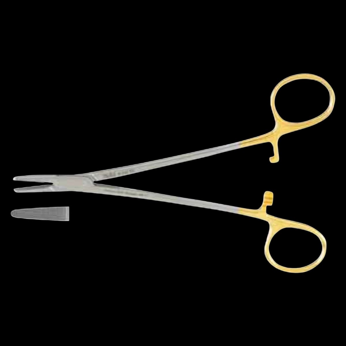 Mayo-Hegar Needle Holder, Serrated Jaw, 7" Tungsten Carbide, Each - Mayo-Hegar Needle Holder - Image 1