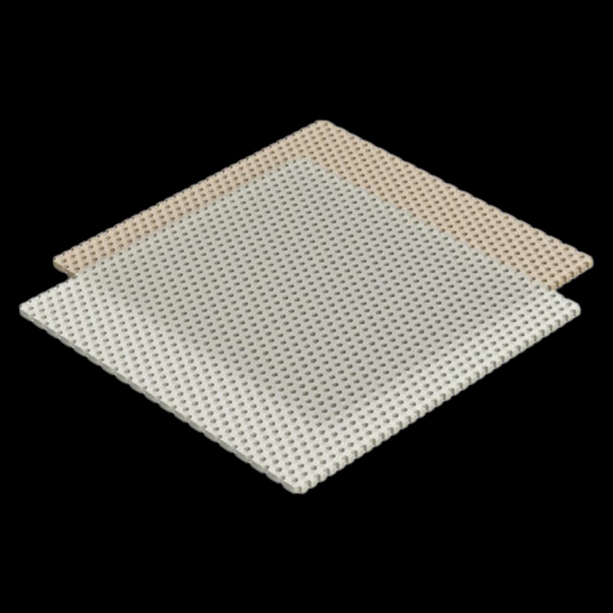 Aquaplast PS Splinting Material, Perforated, Blush, 3" x 3" Sheets thumbnail 2