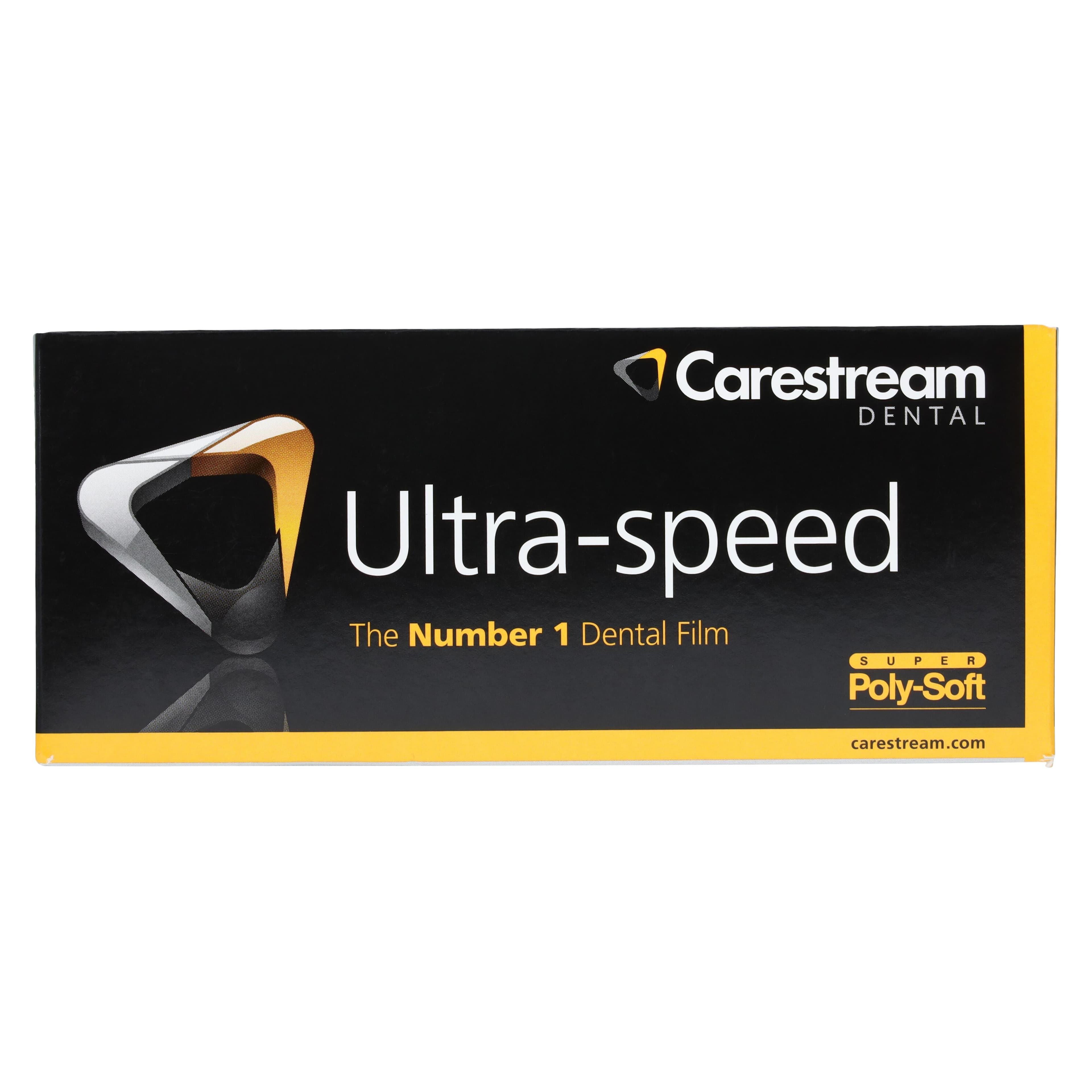 Carestream Ultra-Speed Dental X-Ray Film DF-54C, Size 0, Single Film, Super Poly-Soft with ClinAsept Barrier, 75/Box, 1445360 thumbnail 2