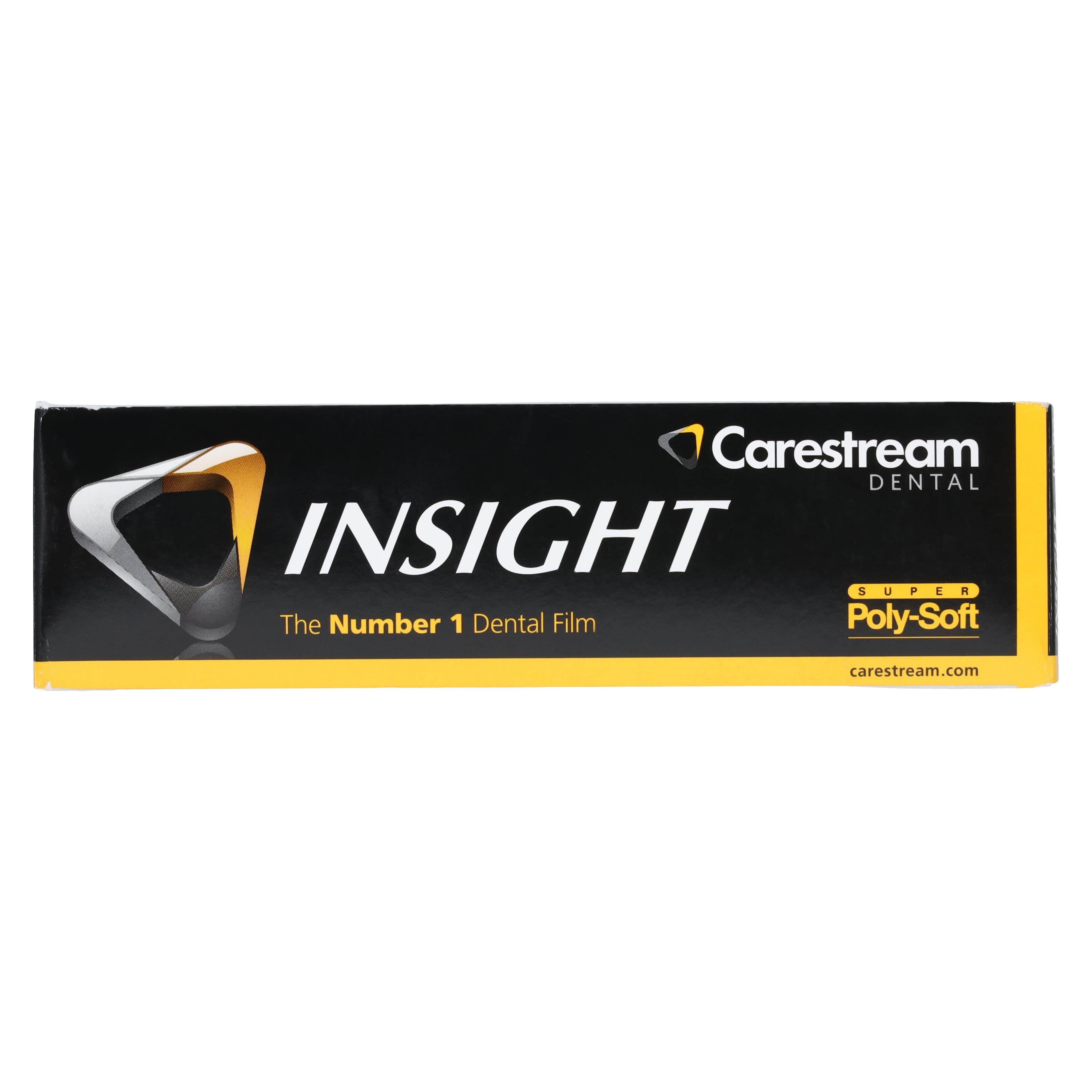 Carestream Insight IP-02 Super Poly-Soft Intraoral Dental X-Ray Film, Size 0 (Child), Double Film, F-Speed, 100/Pk, 1280619 thumbnail 2
