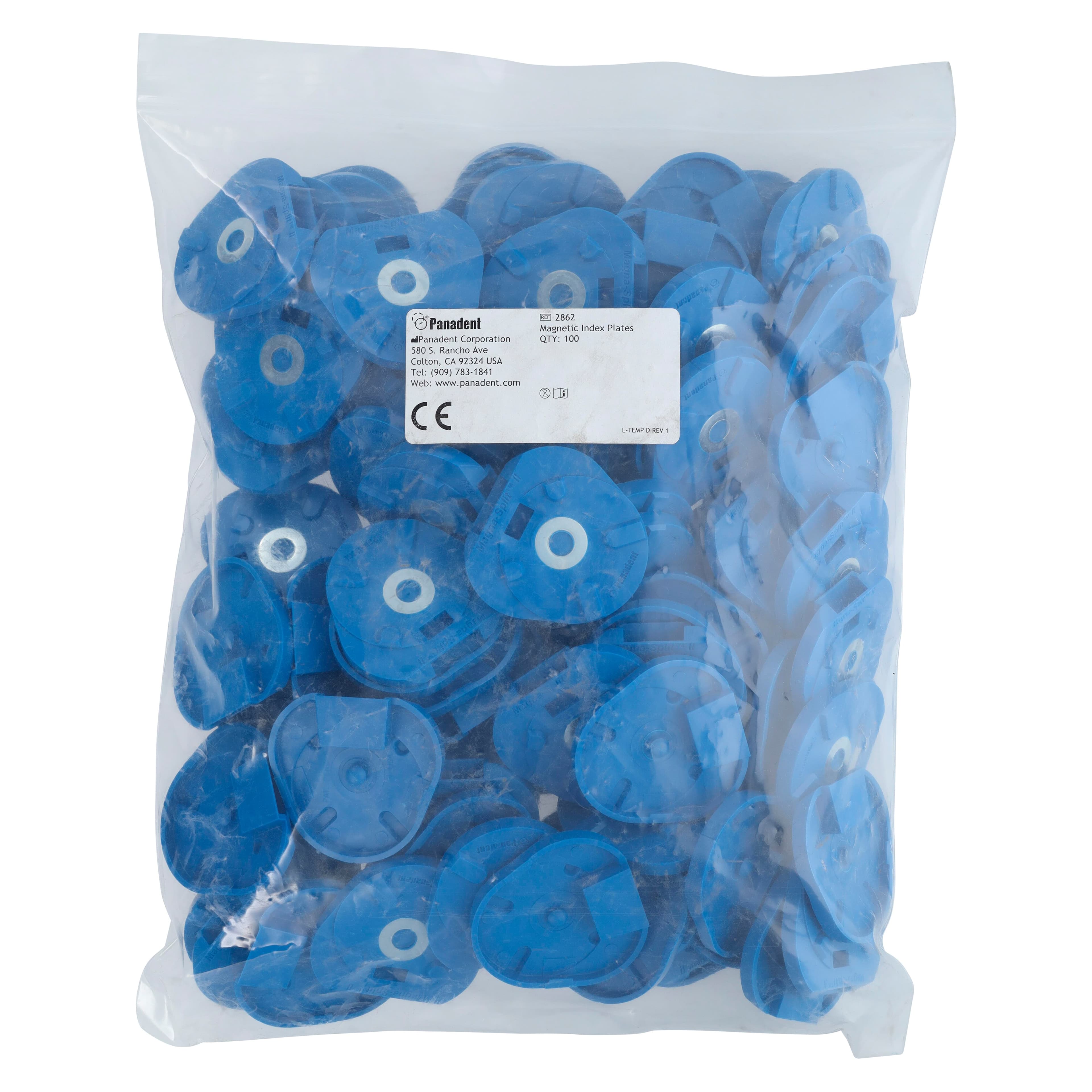 Panadent Magna Split Index Plates, 100/Bag thumbnail 4