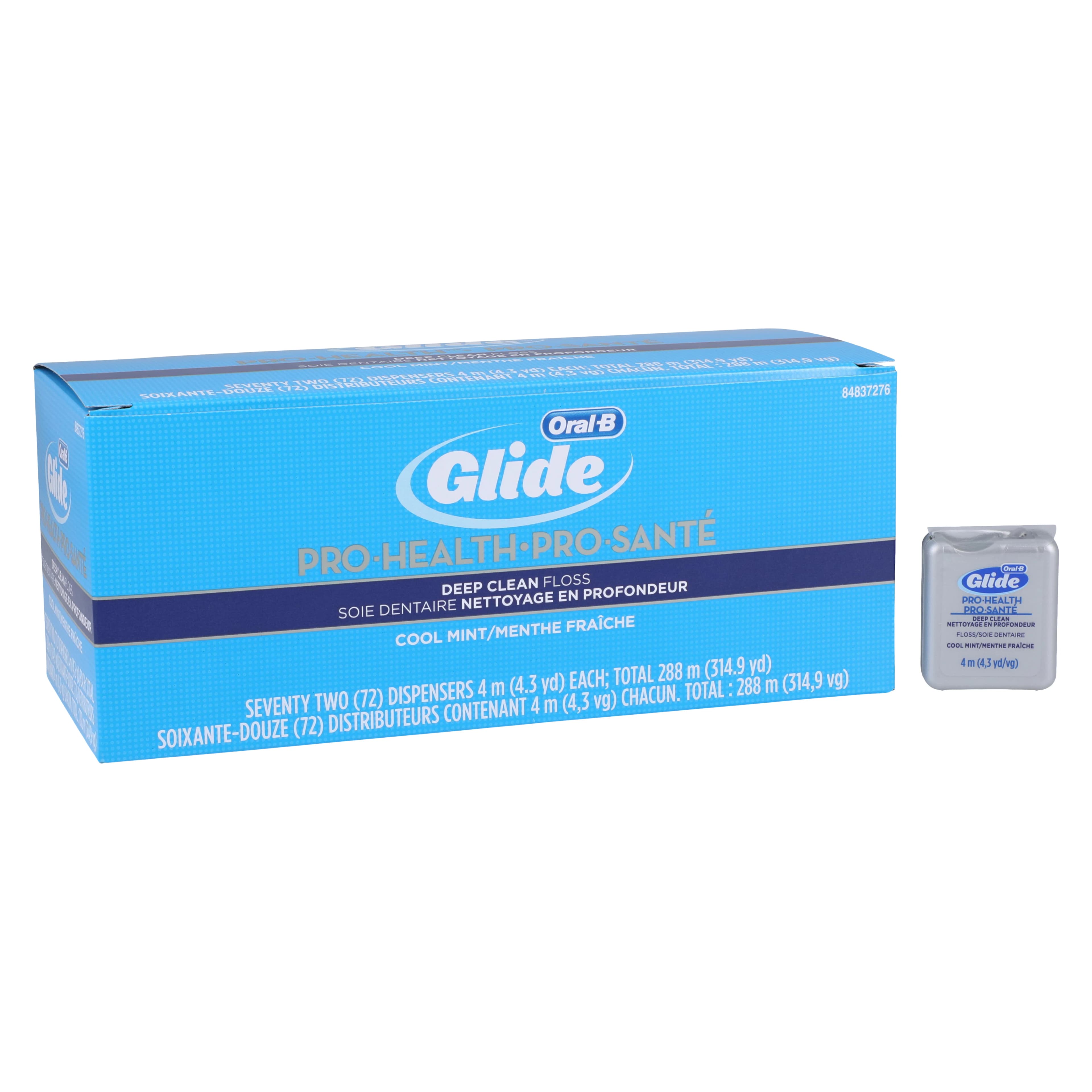 Oral-B Glide Pro-Health Deep Clean Floss, Mint, 4 Meter Patient Trial Samples, 72/Box thumbnail 2