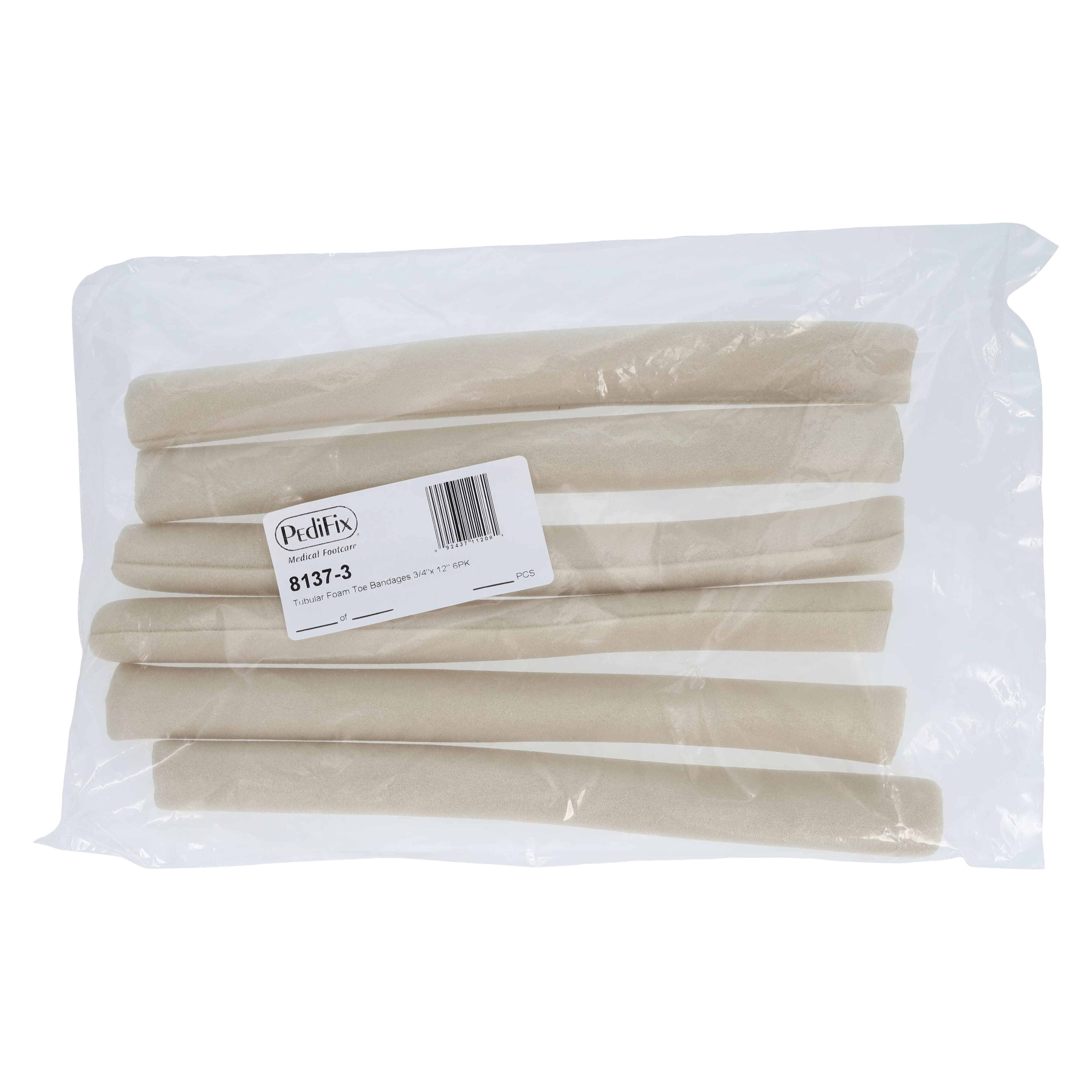 Pedifix Tubular-Foam Protective Bandage, White, 0.75" x 12" thumbnail 4