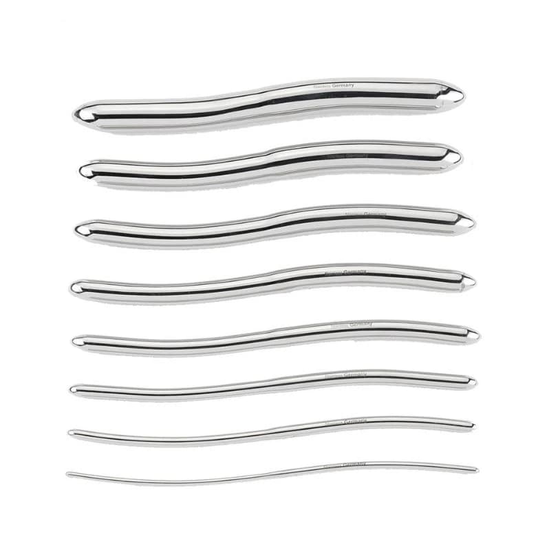 Hegar Uterine Dilator, Double Sided, 7-1/2" Stainless Steel, Reusable, Each - Dilator Hegar Double Sided - Image 1