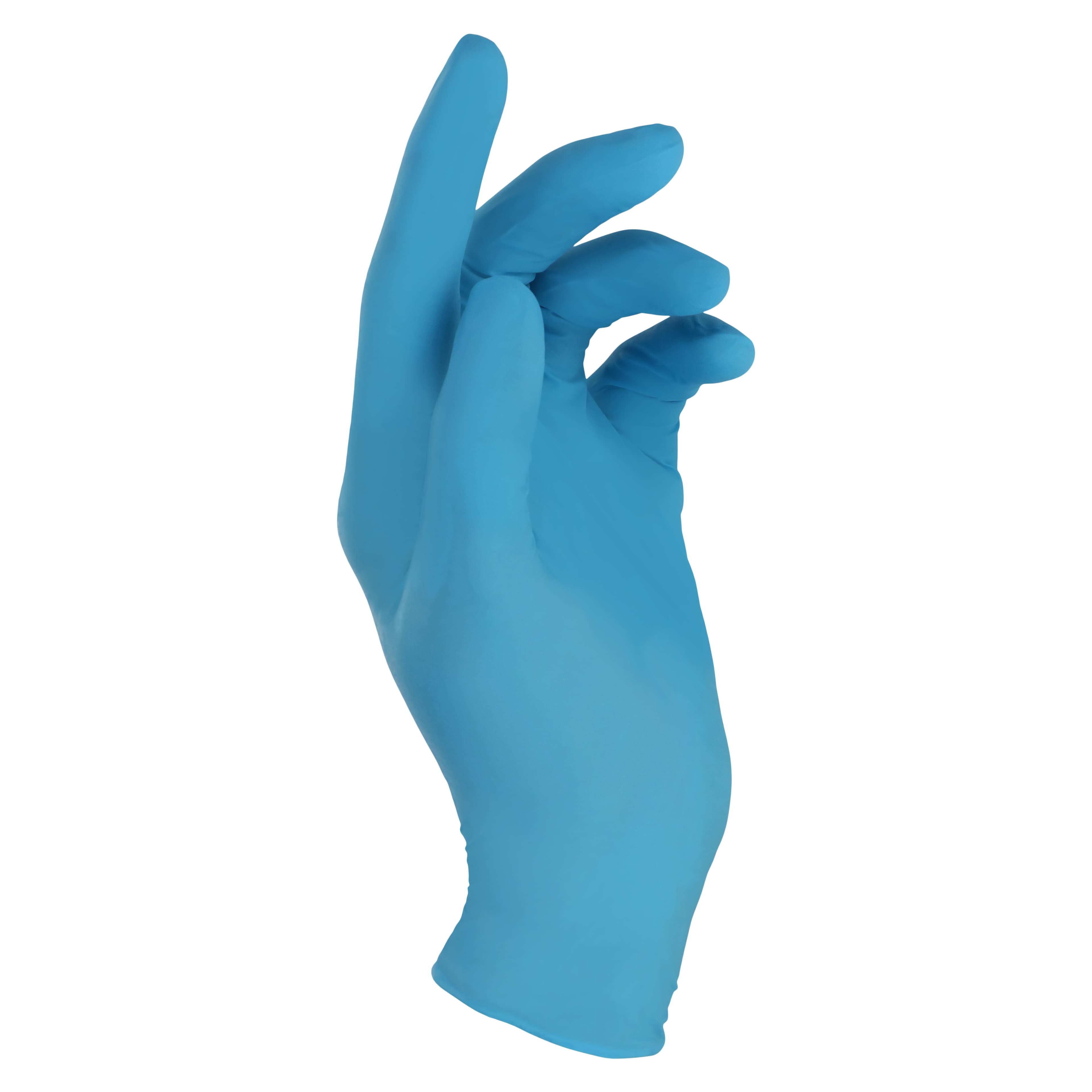Criterion N100 Nitrile Exam Gloves, Powder Free, Non-Sterile, X-Small, Blue, 100/Box thumbnail 3