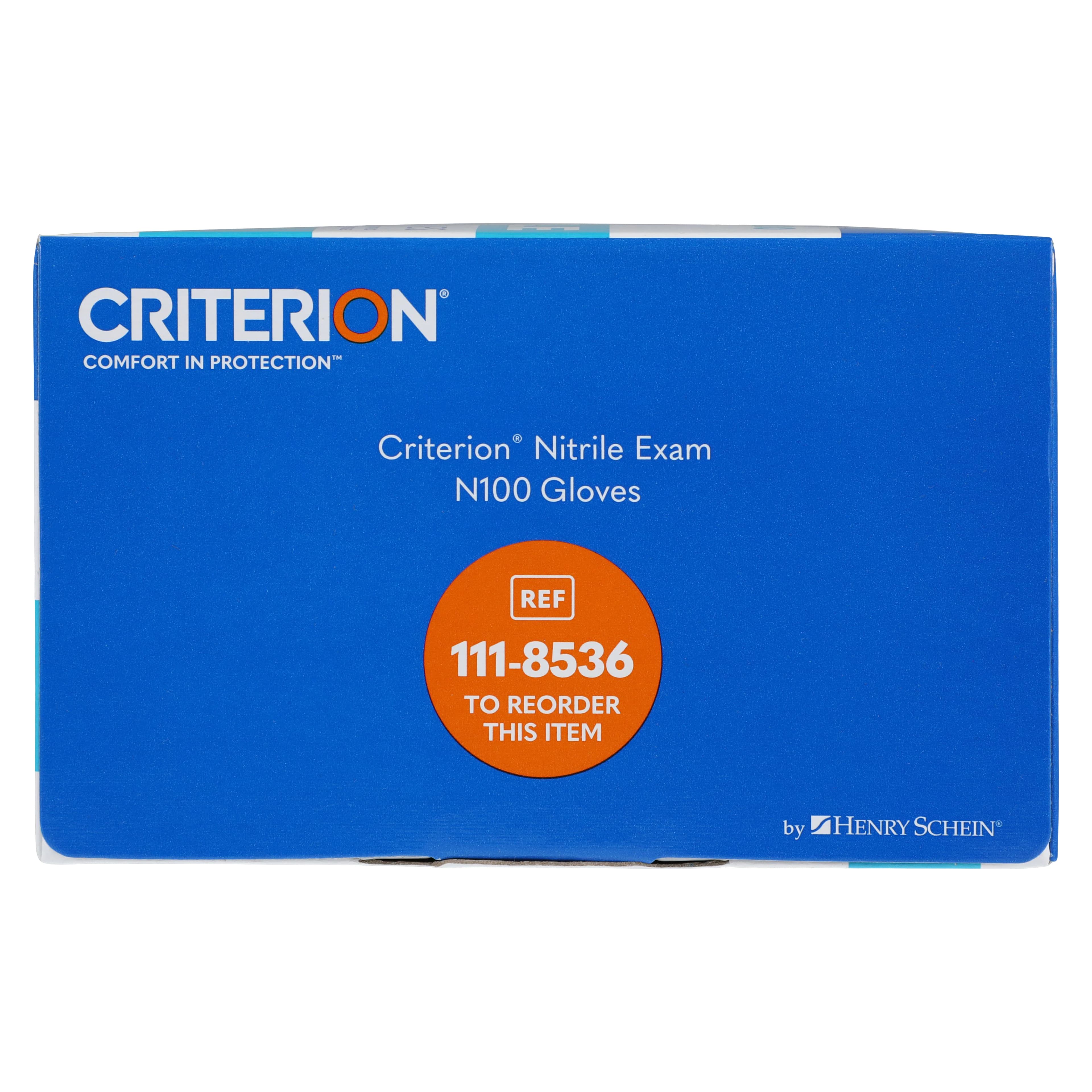 Criterion N100 Nitrile Exam Gloves, Powder Free, Non-Sterile, Medium, Blue, 100/Bx, 1118536 thumbnail 6