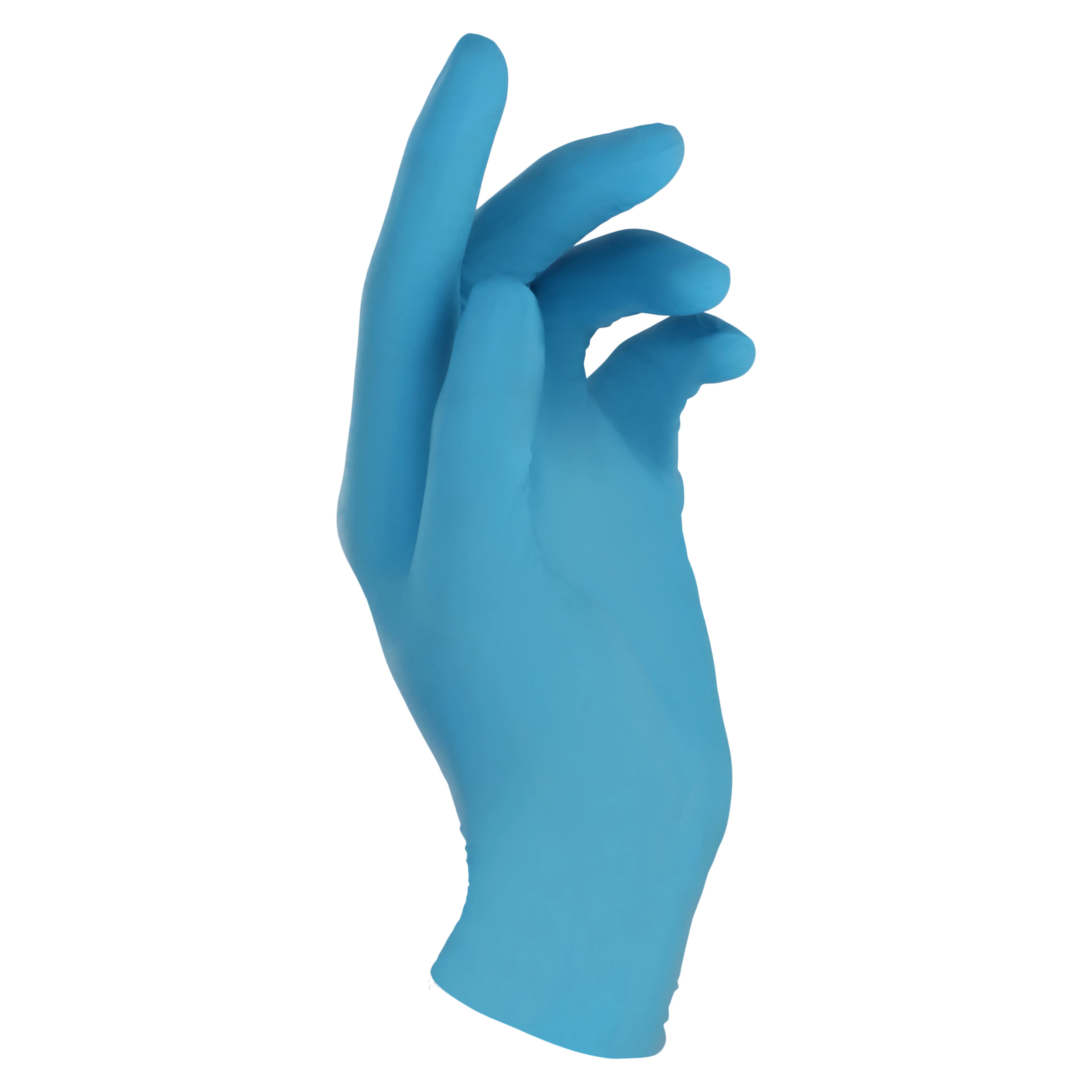 Criterion N100 Nitrile Exam Gloves, Large, Blue, Non-Sterile, 100/Box thumbnail 2