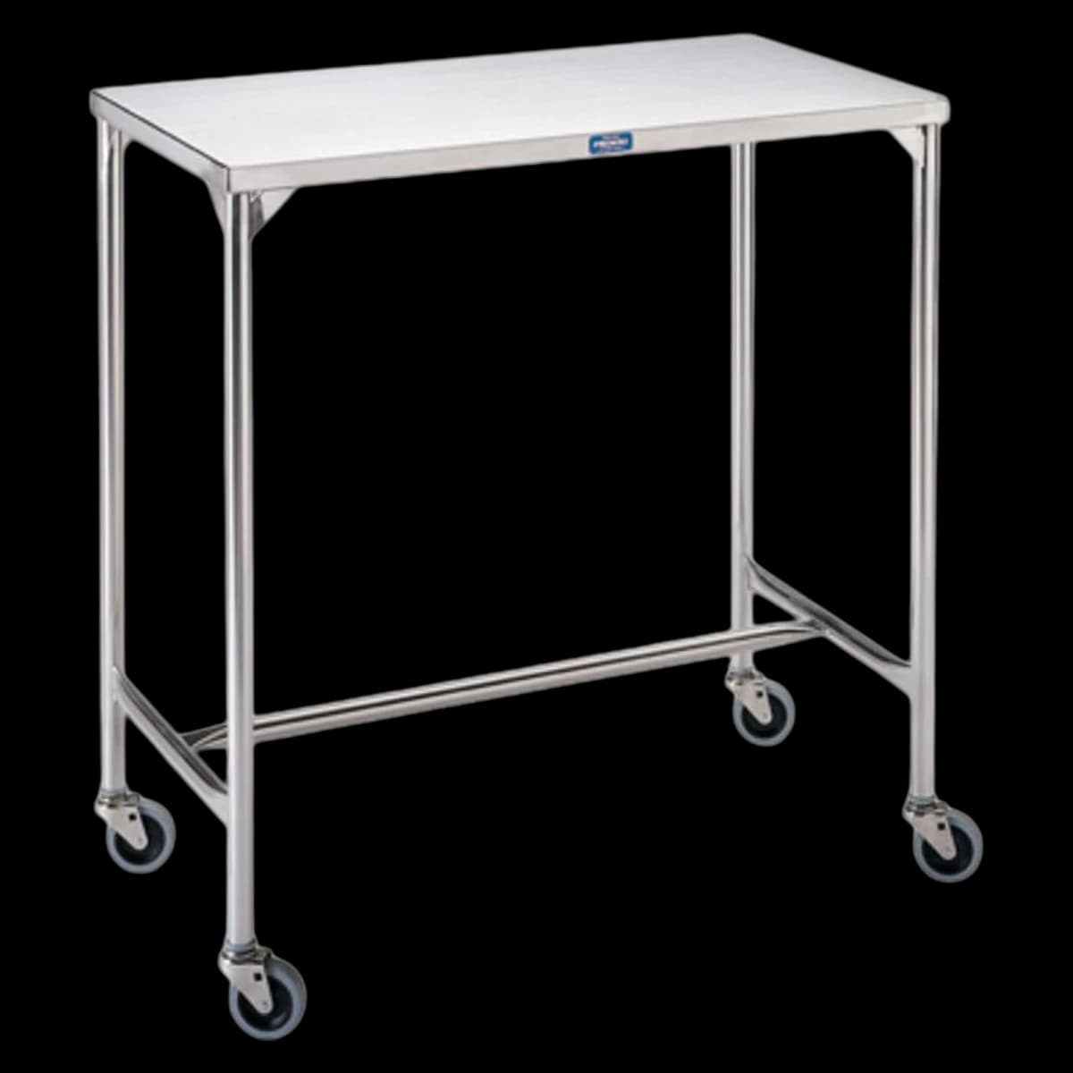 Pedigo Products Instrument Table, Stainless Steel, 20" x 36" x 34" - Instrument Table SS - Image 1