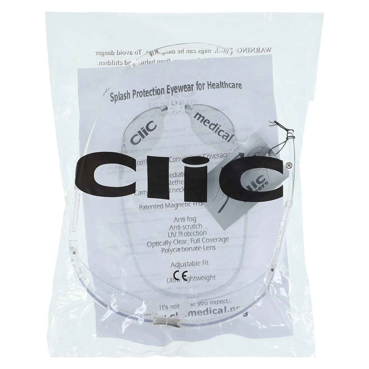 Clic Protective Eyewear, Clear Lens thumbnail 5