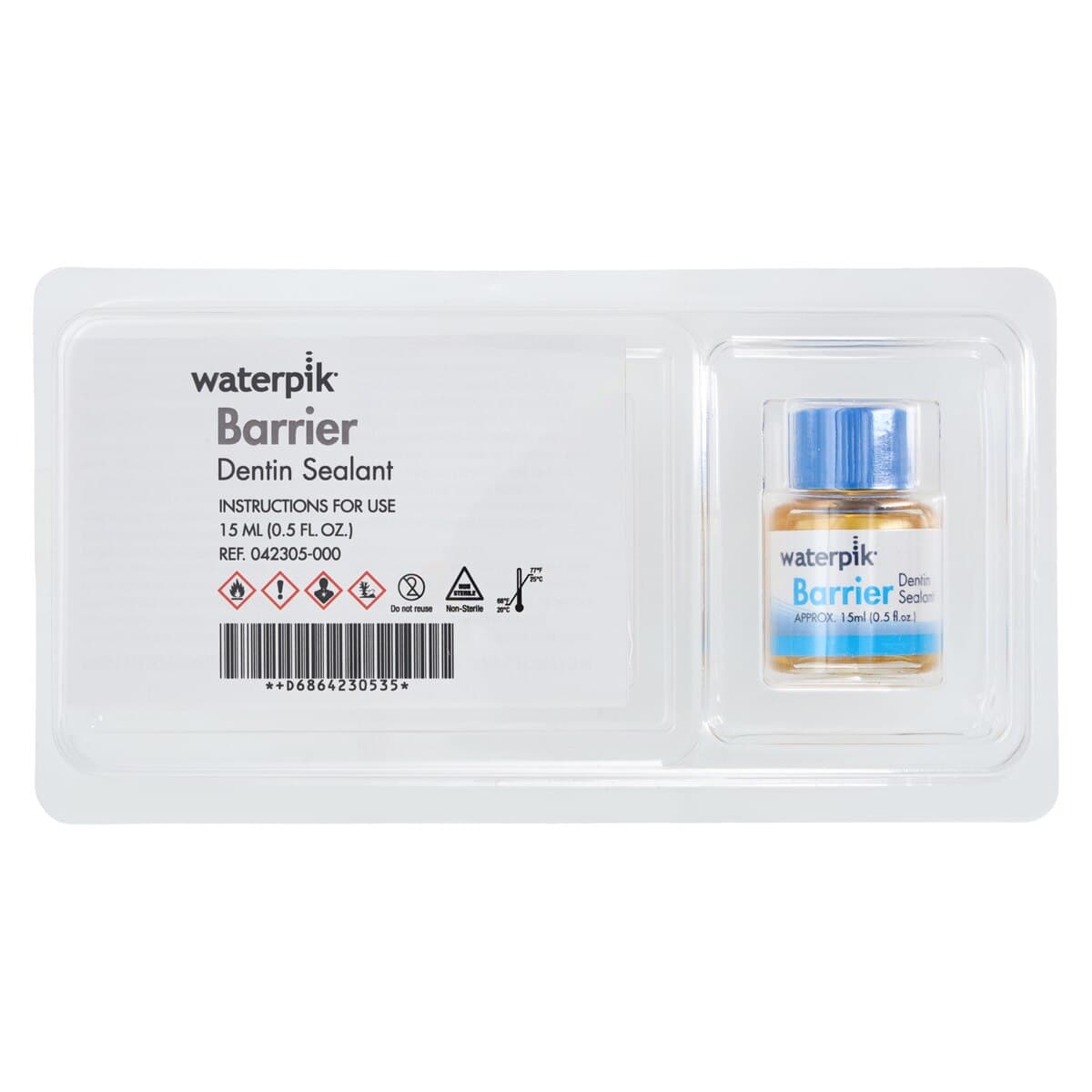 Waterpik Barrier Dentin Sealant Kit, 15 mL with 50 Applicator Pipettes thumbnail 2