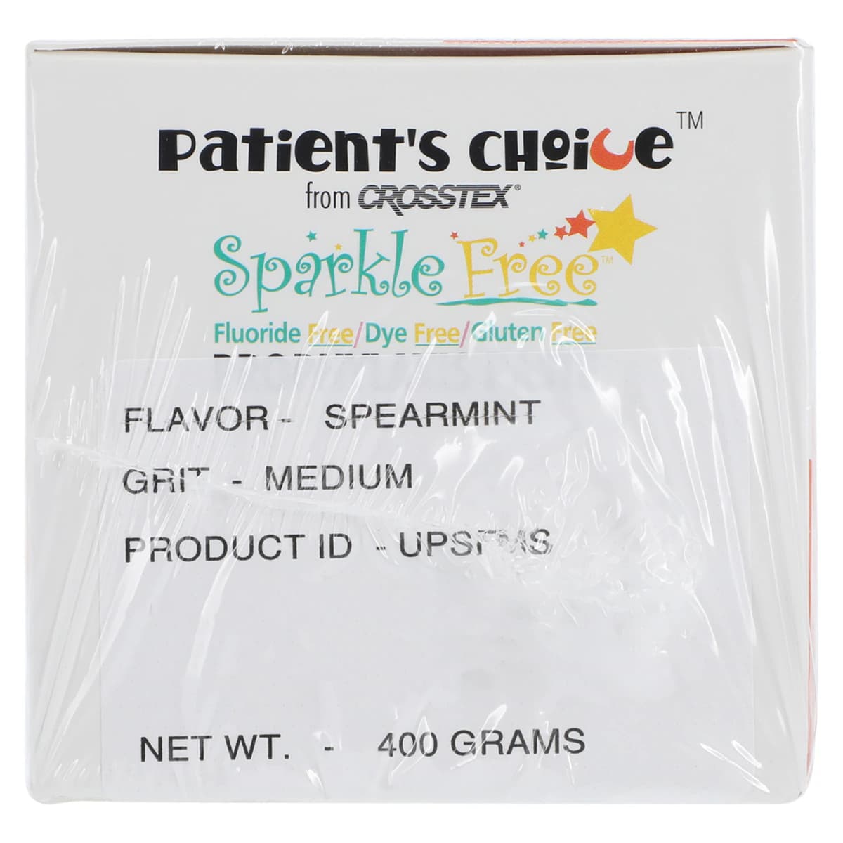 Sparkle FREE Prophy Paste, Medium Grit, Spearmint, Fluoride-Free with Xylitol, Gluten-Free, Unit Dose Cups, 200/Box, UPSFMS thumbnail 3