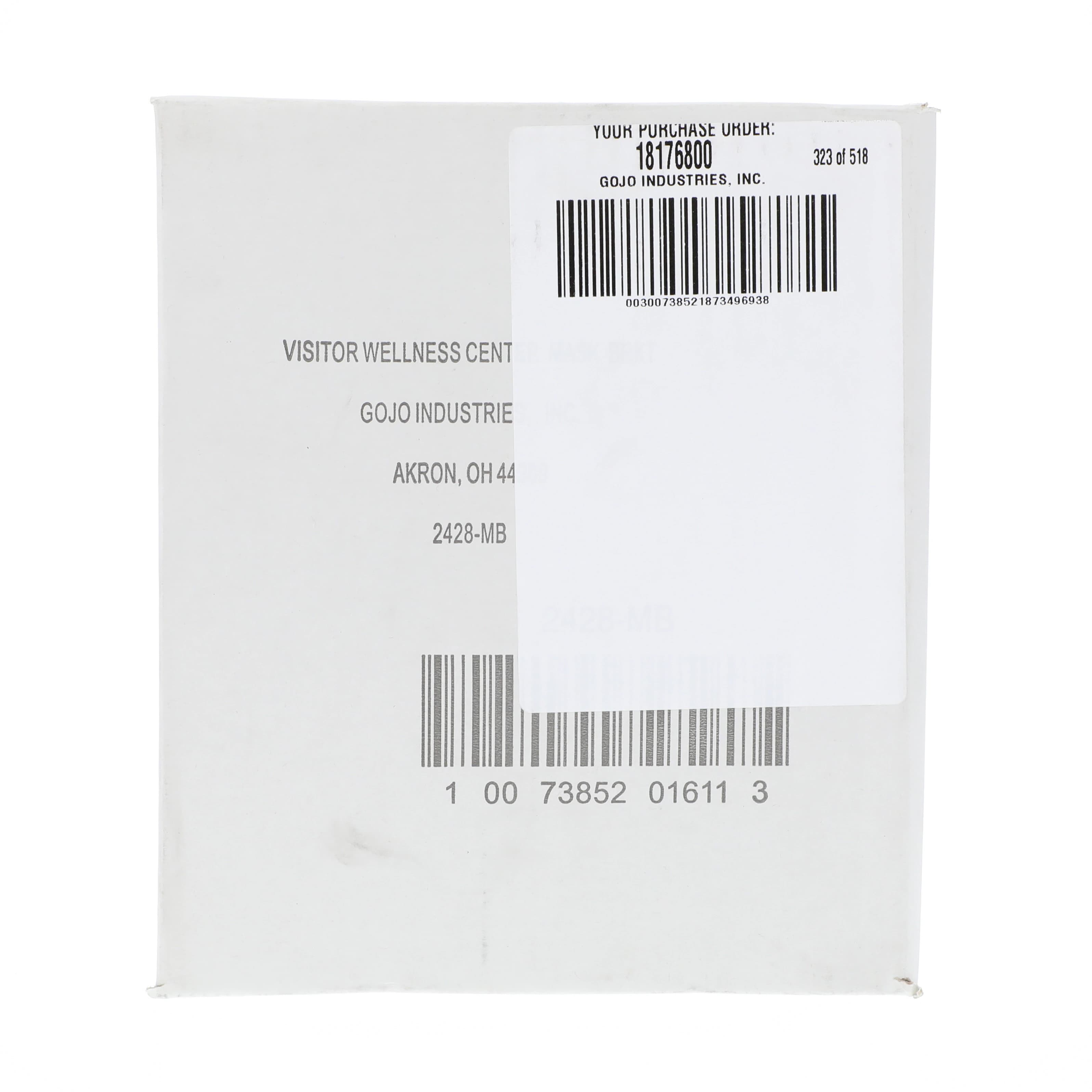 Purell Mounting Bracket for Face Mask Box, Gray Metal, 1/Case thumbnail 2