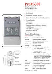 ProMed Specialties TENS Unit, 2-Channel Analog Stimulator with 3 Modes and Timer - Tens Unit Dual Ch,3 Mode,Timer - Image 1